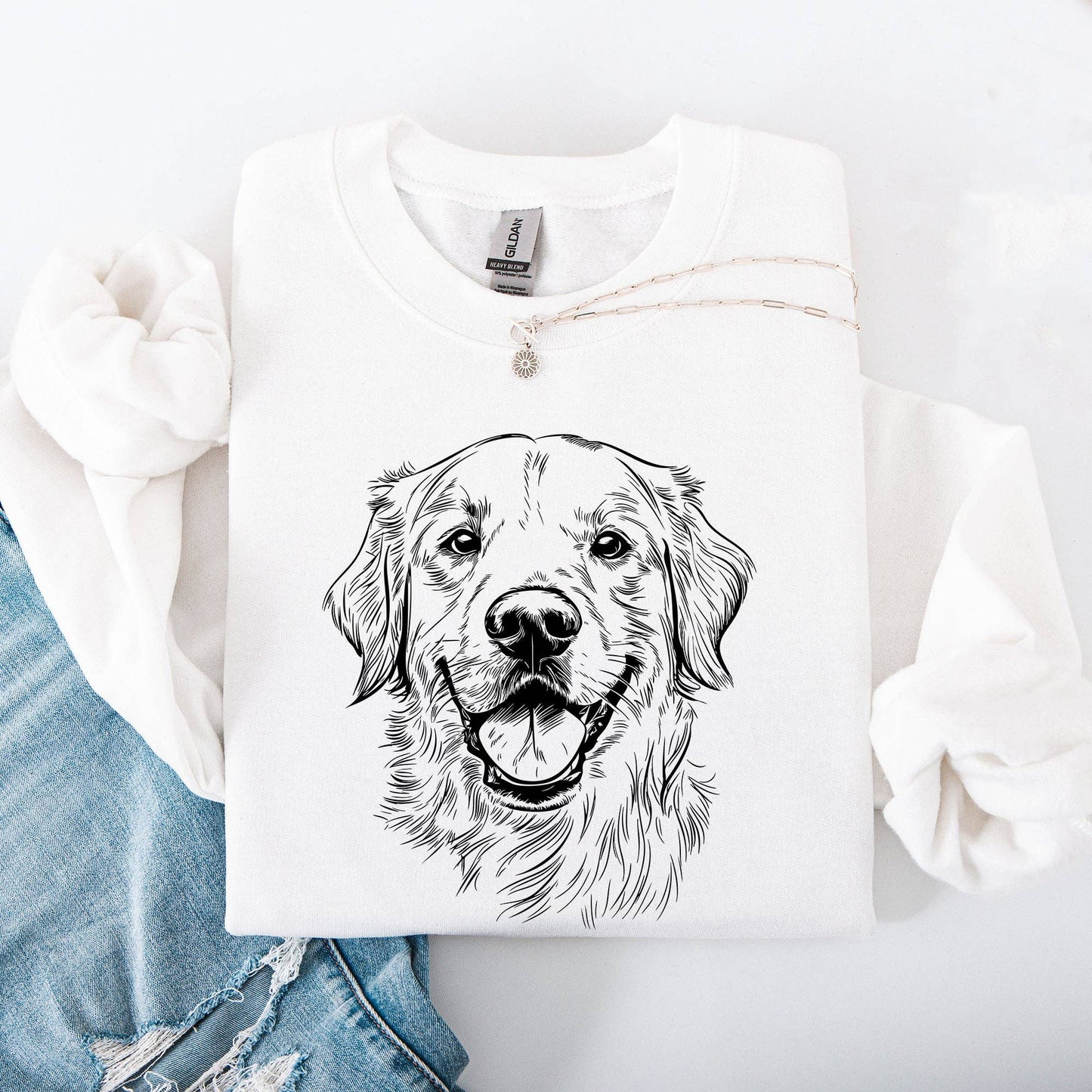 Refinery Number One LLC - Golden Retriever, Pet, Dog Breed Sweatshirt