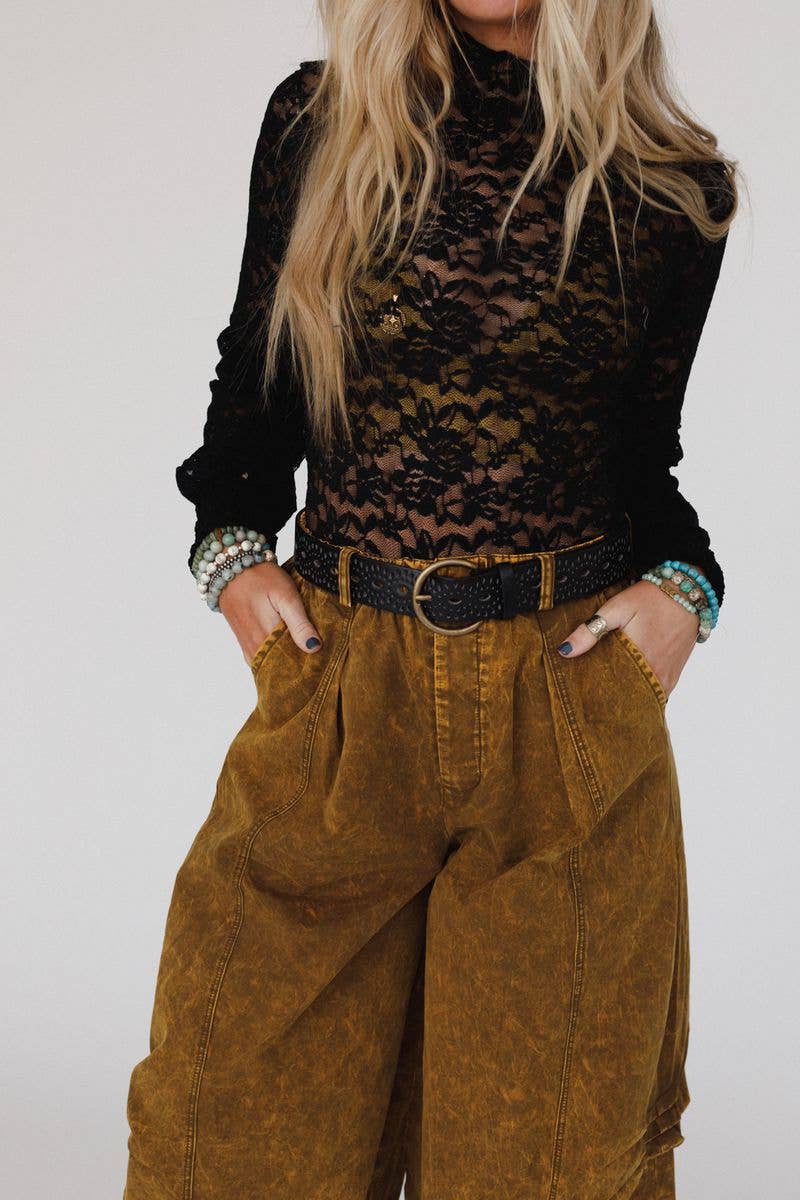 Three Bird Nest - Wrangler Belt - Black
