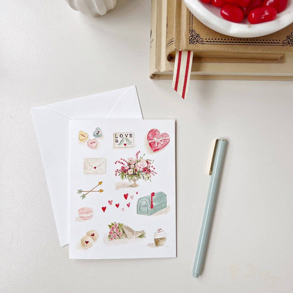 emily lex studio - Valentine notecards