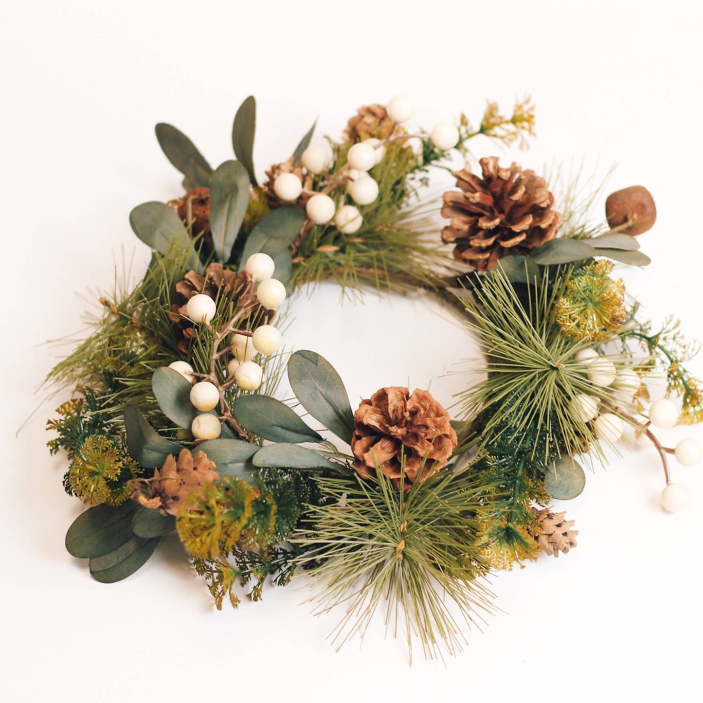 A Cheerful Giver - Pearl & Earthy Eucalyptus Candle Ring