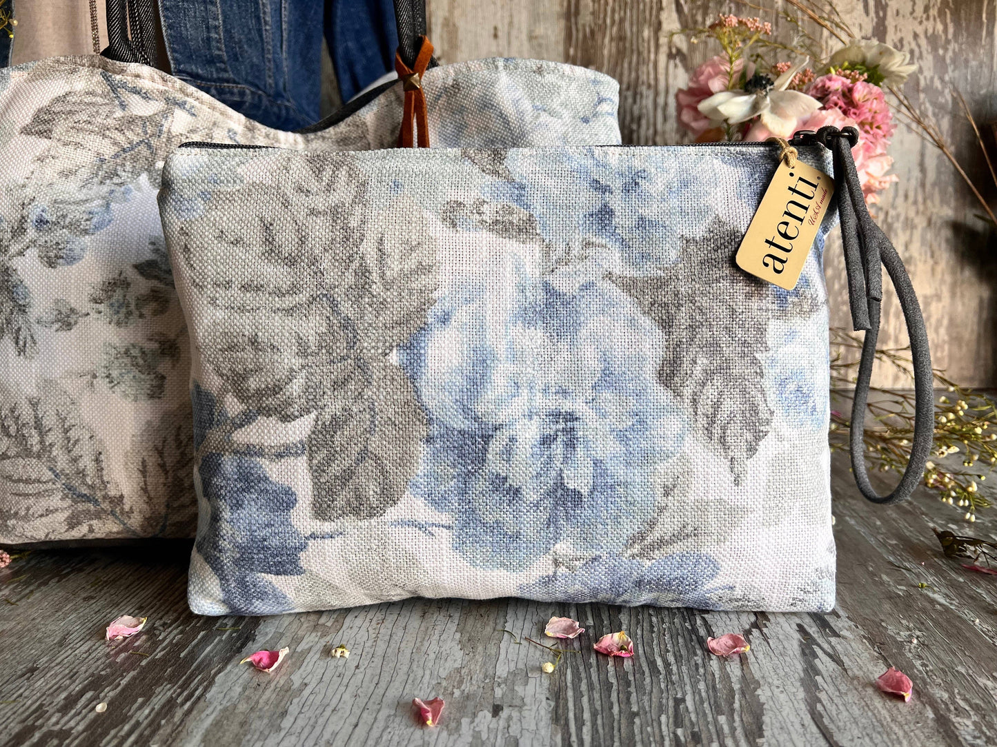 Atenti - Jenny Lolita: USA Made, Handbag with Matching Pouch