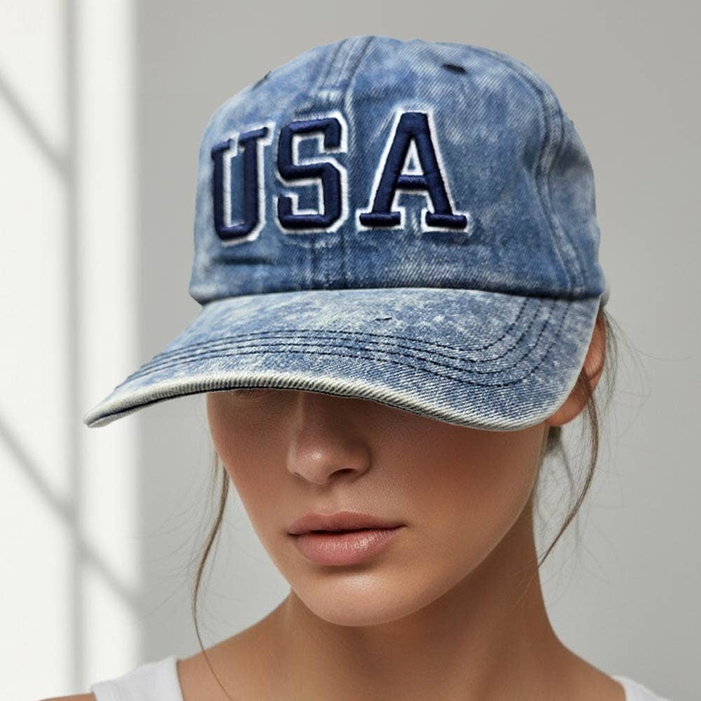 Sensibling Corp. - USA Embroidered Baseball Cap