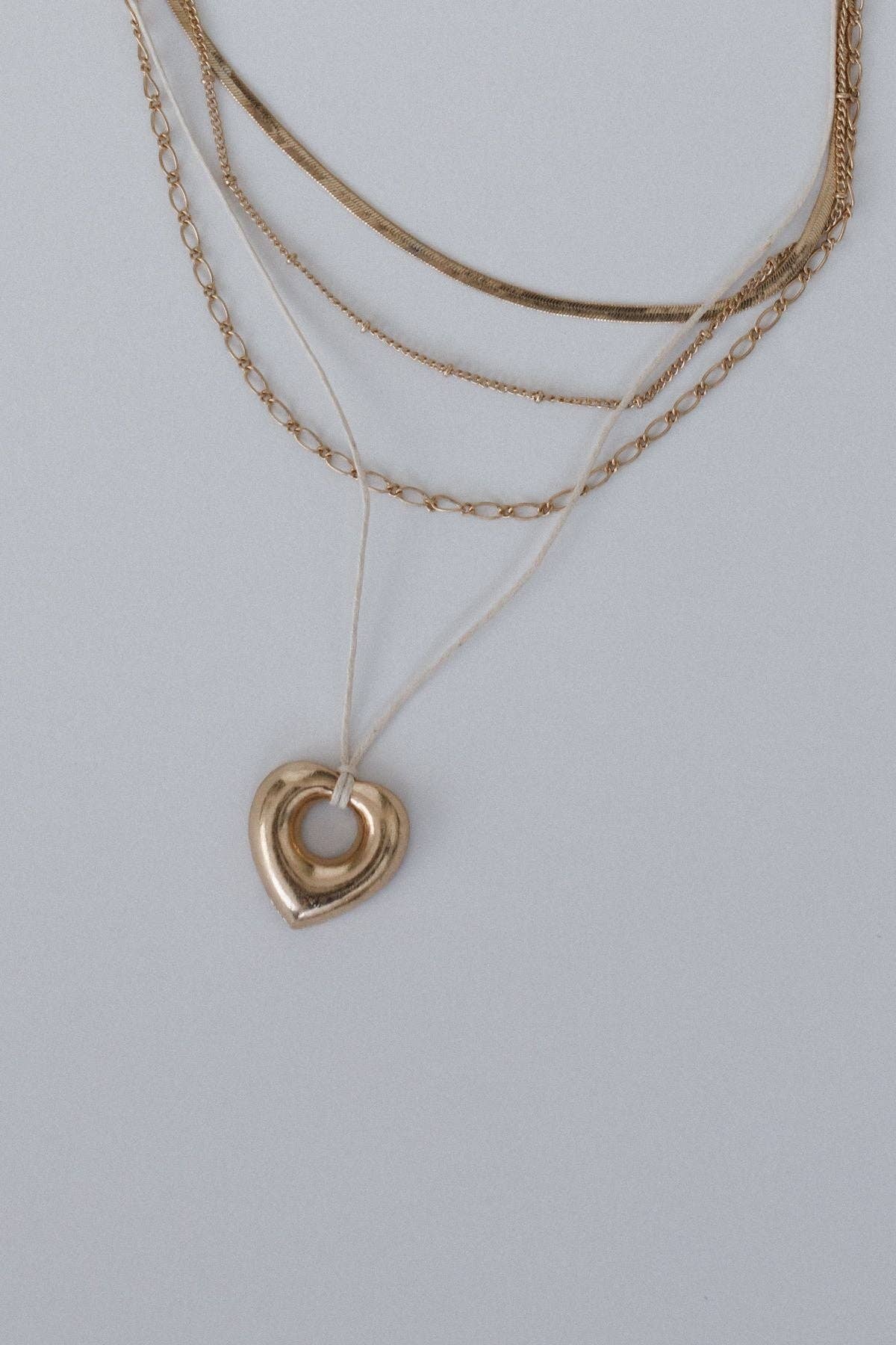 Three Bird Nest - Moonlit Sierra Necklace - Gold