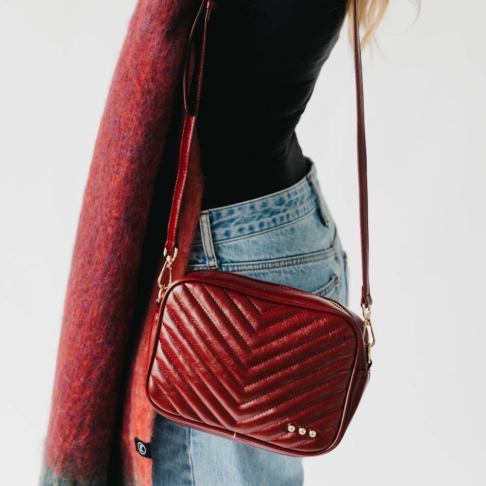 Pretty Simple - Coco Quilted Camera Crossbody Bag