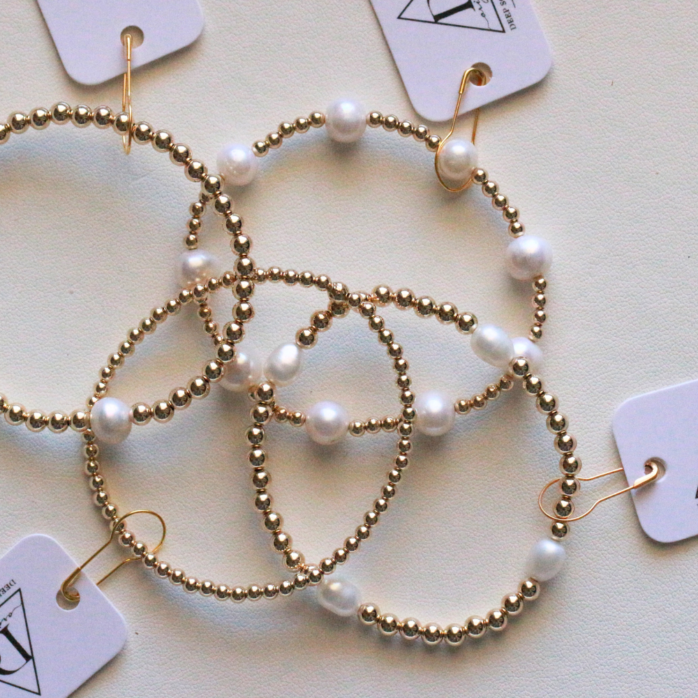 Deep South Originals, LLC - Mollie Gold-Filled Beaded Bracelet ~ Deep South Originals