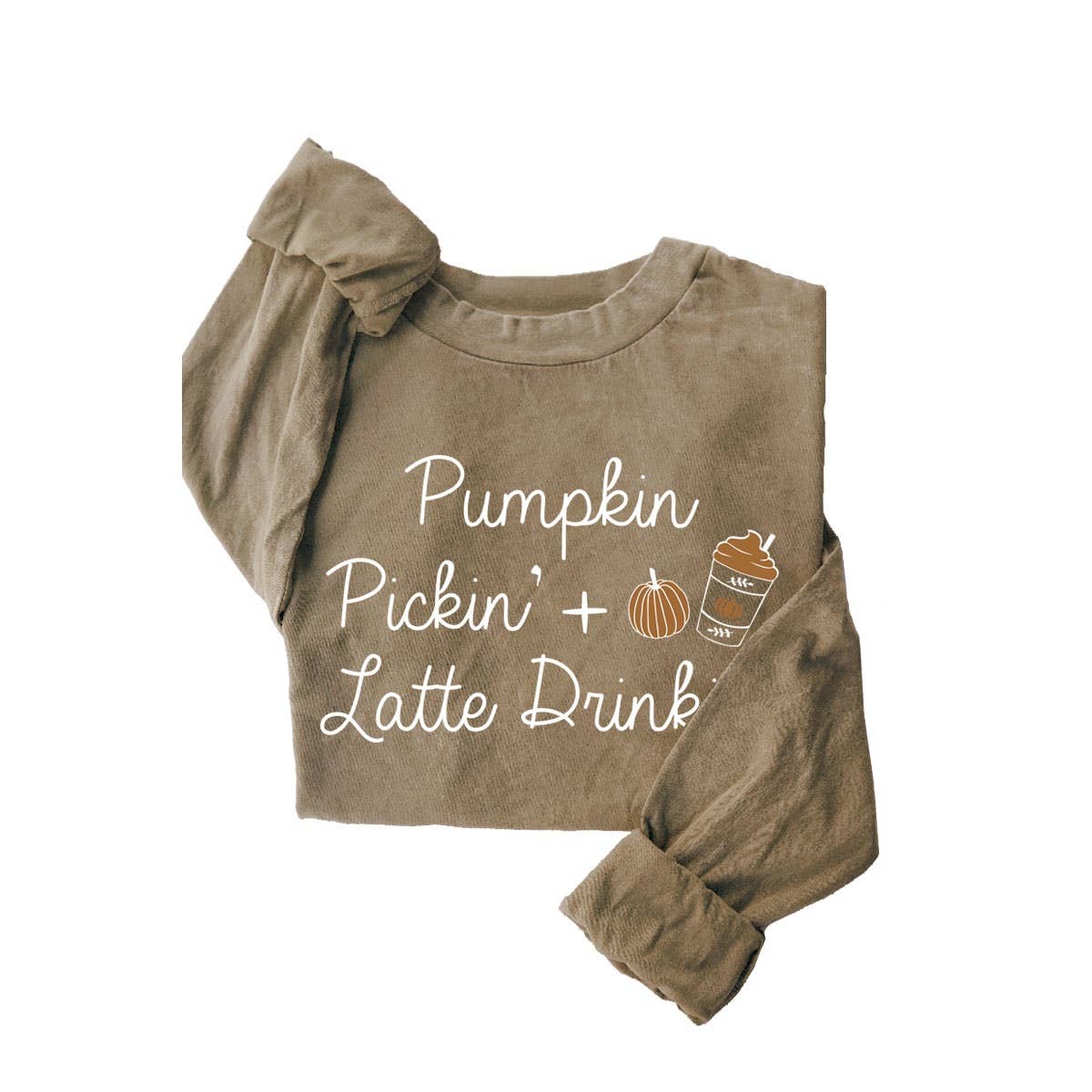 HRTandLUV - PUMPKIN LATTE MINERAL GRAPHIC LS
