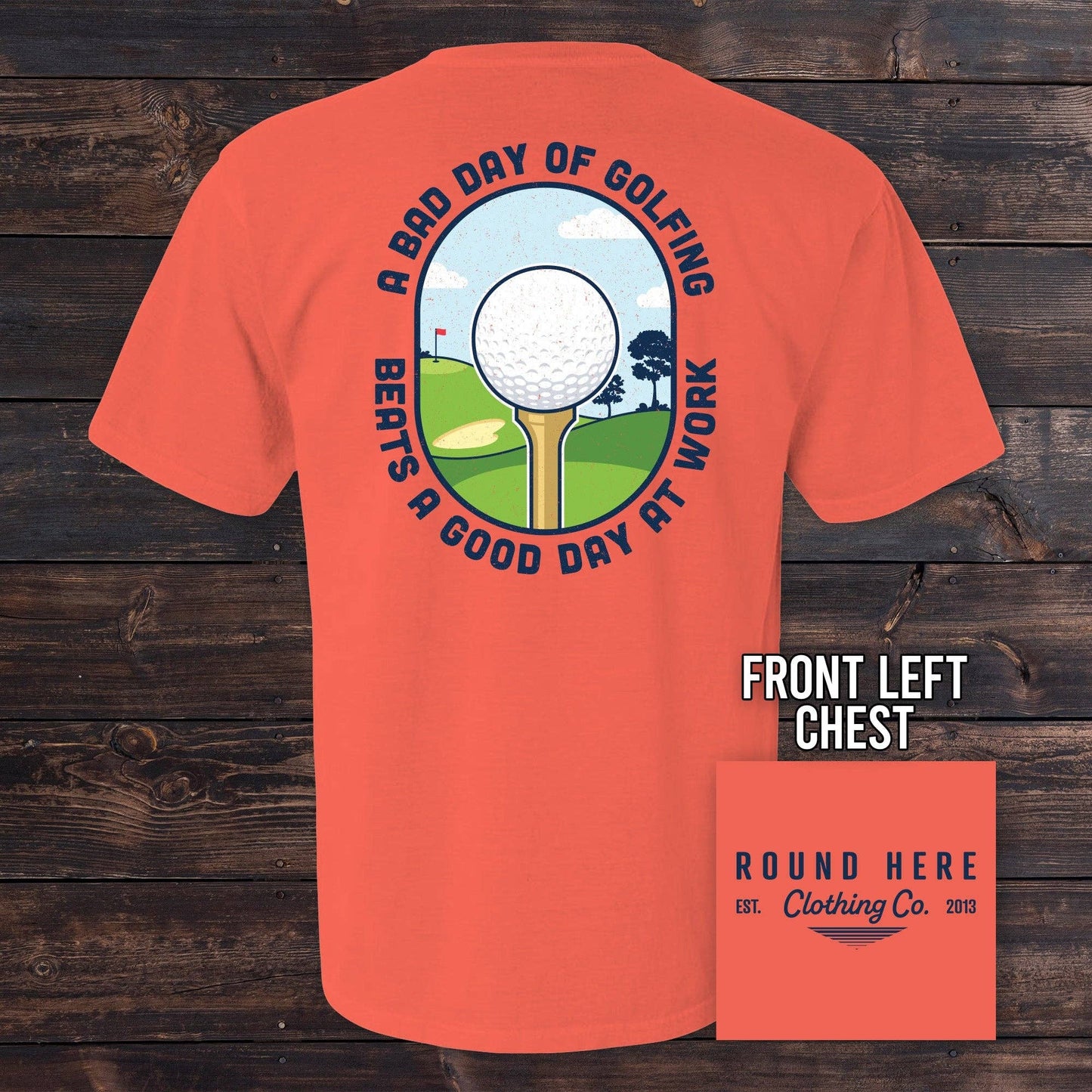 The Old North State - 'Round Here Clothing A Bad Day of Golfing