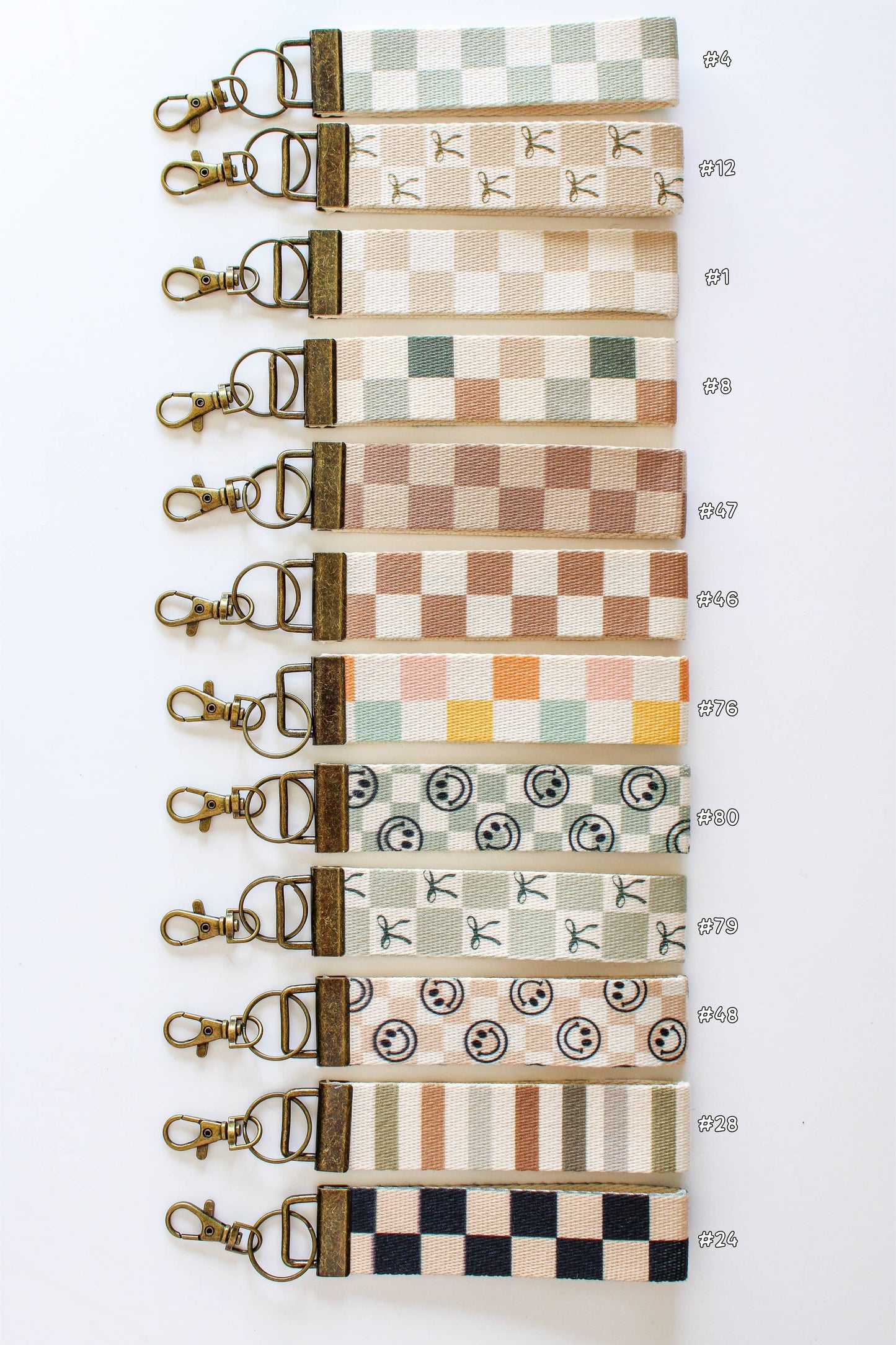 Frederick Family Co. - Canvas Wrist Keychain Lanyard, Key wristlet