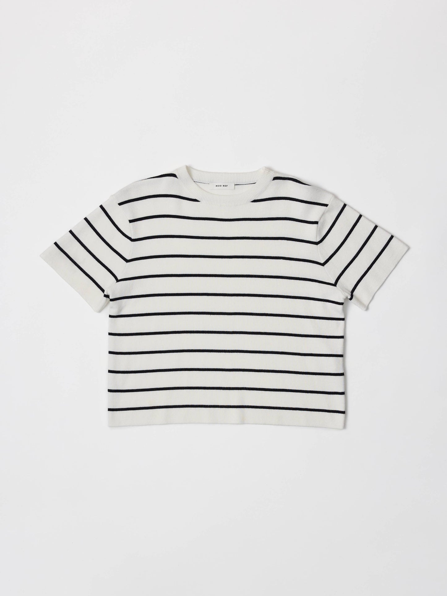 MOD REF - The Sade Top | Striped Boxy T-Shirt
