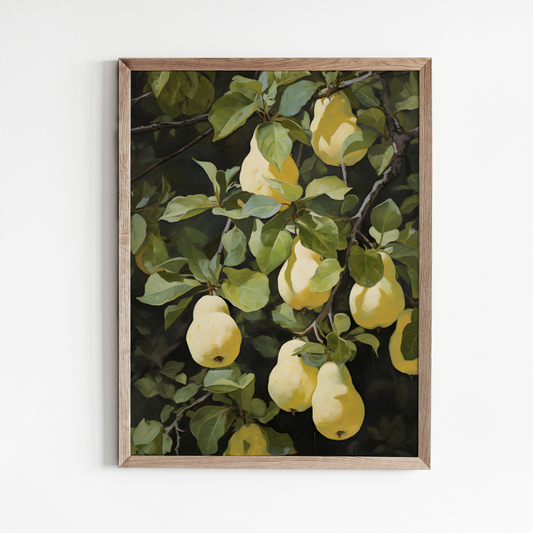 Porter Lane Home - Pear Tree Art Print