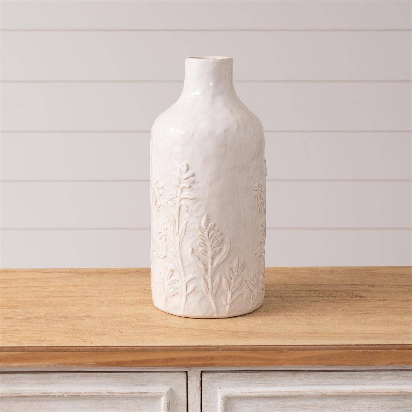 Audrey's Home & Gift - Botanical Vase, White, Sm (PC)