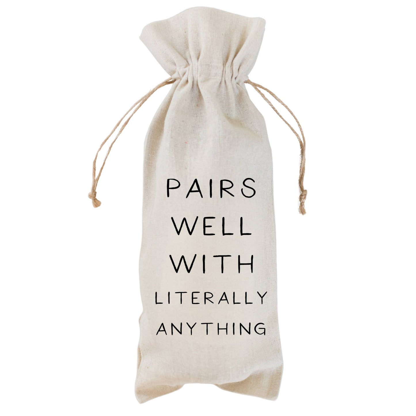 Porter Lane Home - Literally Anything Wine Bag