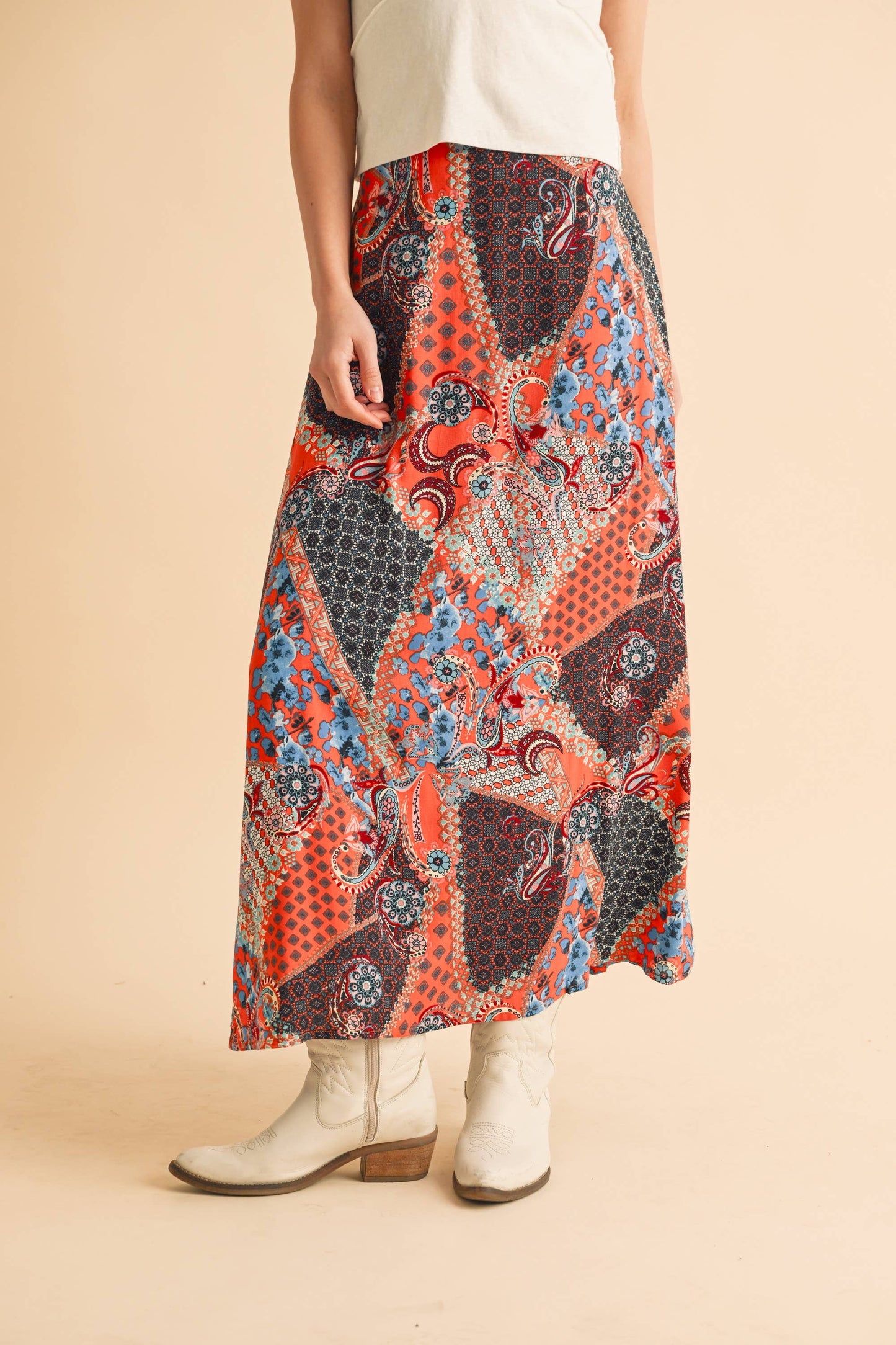 AEMI + CO - 773DN Bradyn Print Skirt 6