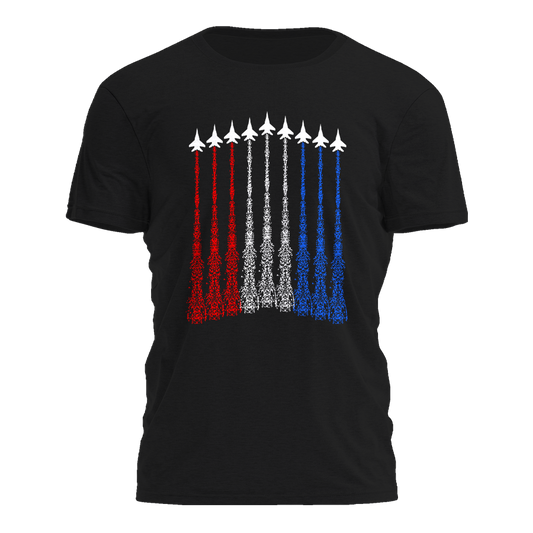 I Love My Freedom - Red White Blue Jet Tee