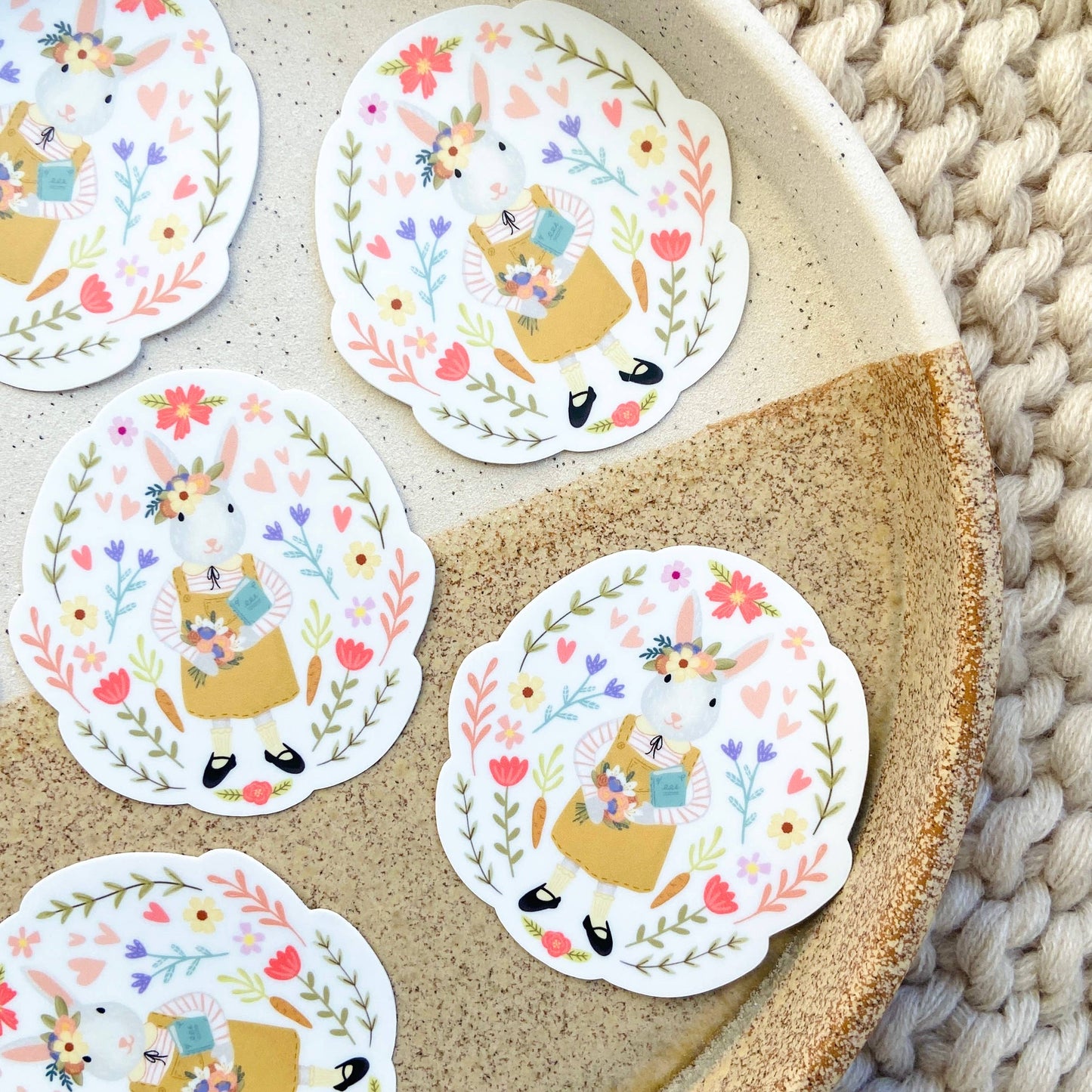 Makerie Day - Spring Bunny Sticker