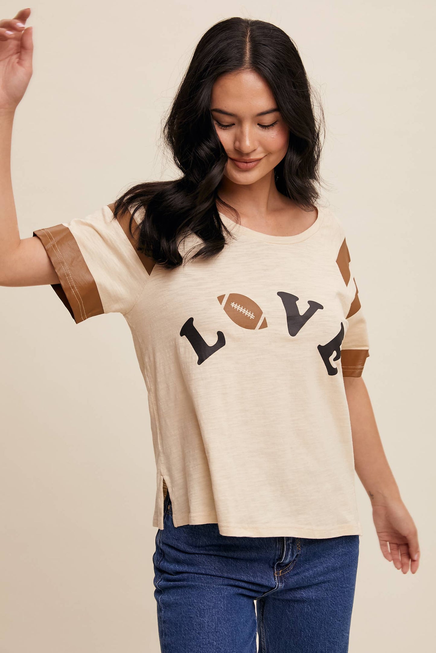 Listicle - Varsity Love Graphic Tee