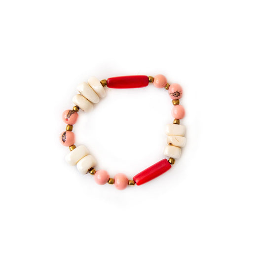 Organic Tagua Jewelry - Julie Bracelet