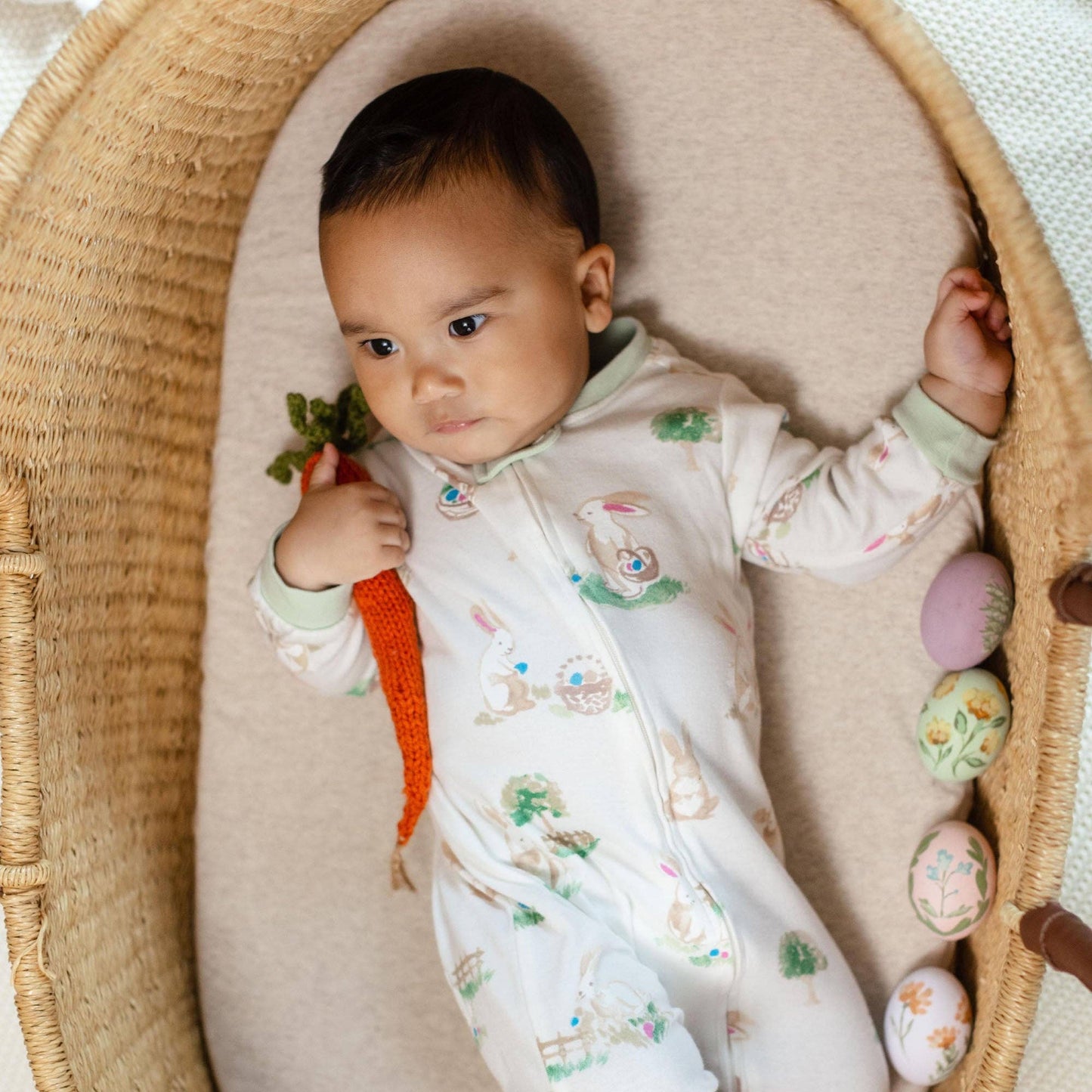 Burt's Bees Baby - Bunny Egg Hunt Organic Cotton Sleep & Play