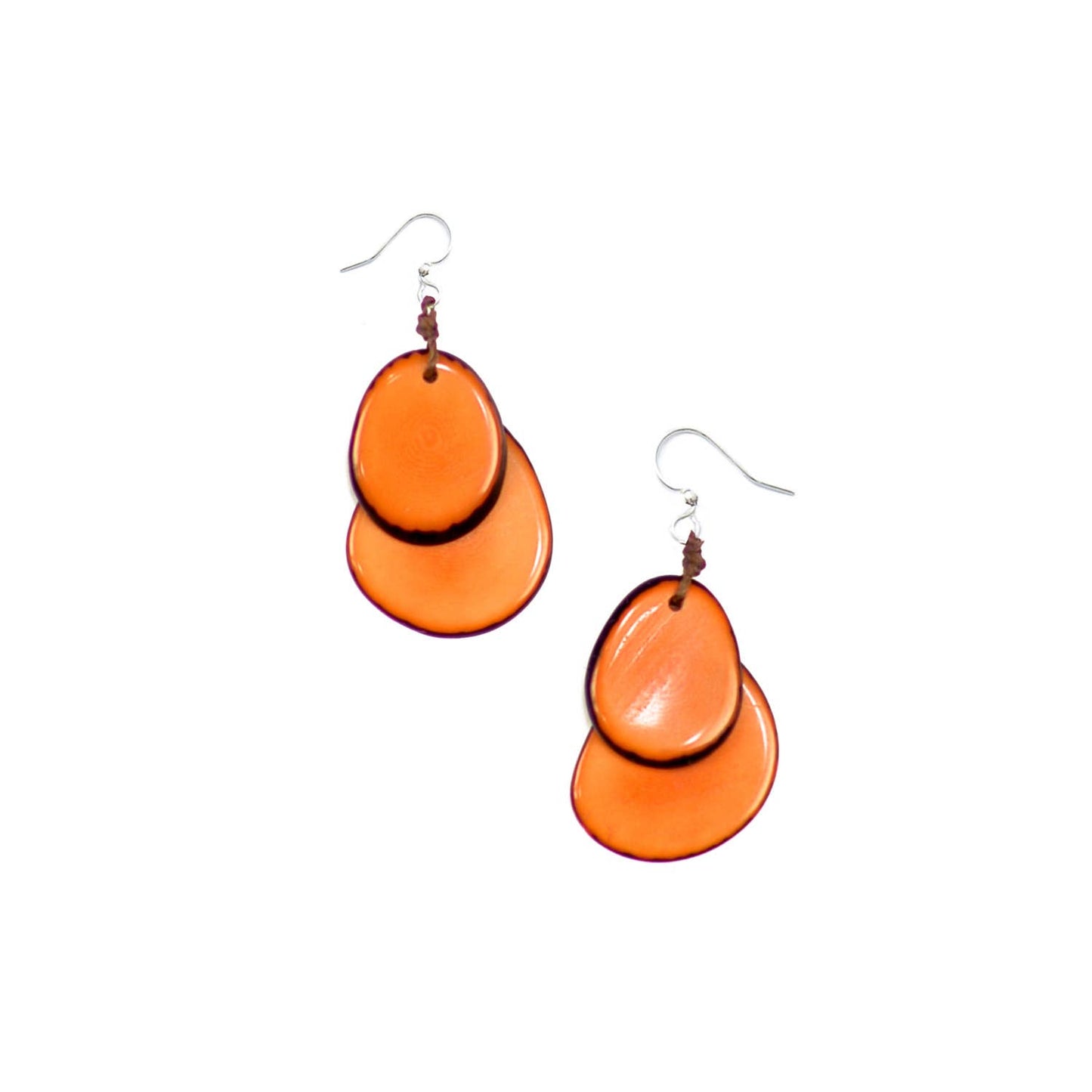 Organic Tagua Jewelry - Fiesta Earrings