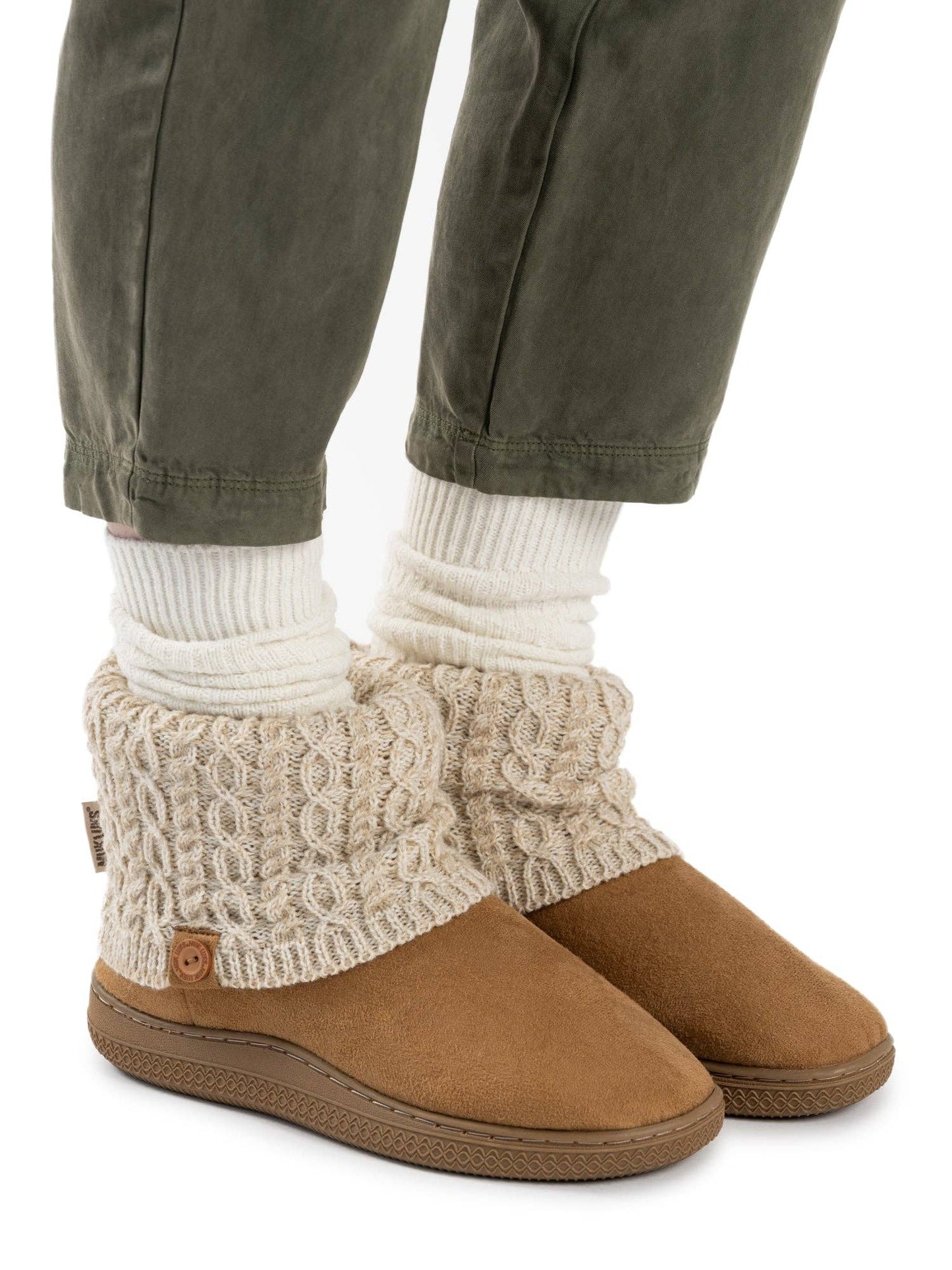 Muk Luks - MUK LUKS Women's Rosetta Bootie Slipper