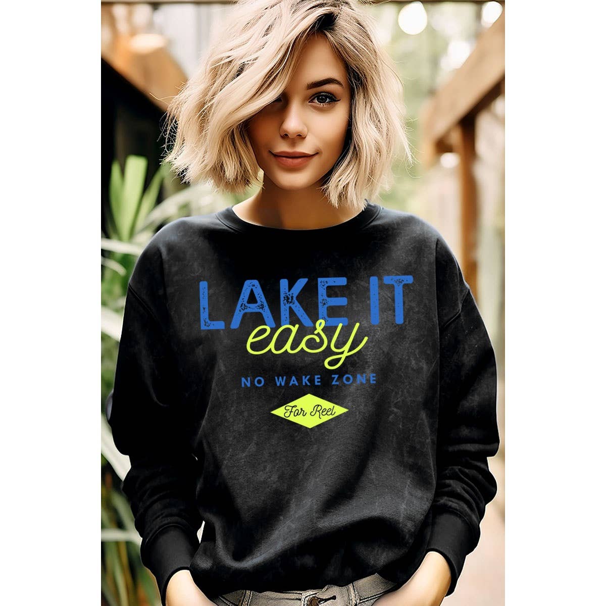 HRTandLUV - LAKE IT EASY MINERAL GRAPHIC SWEATSHIRTS