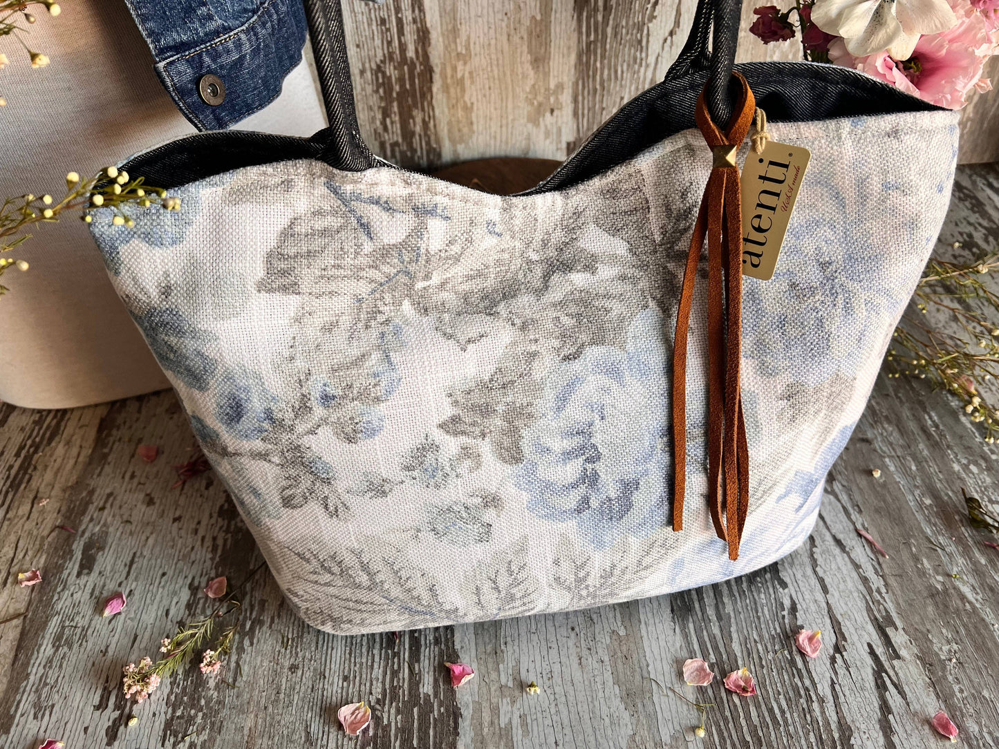 Atenti - Jenny Lolita: USA Made, Handbag with Matching Pouch