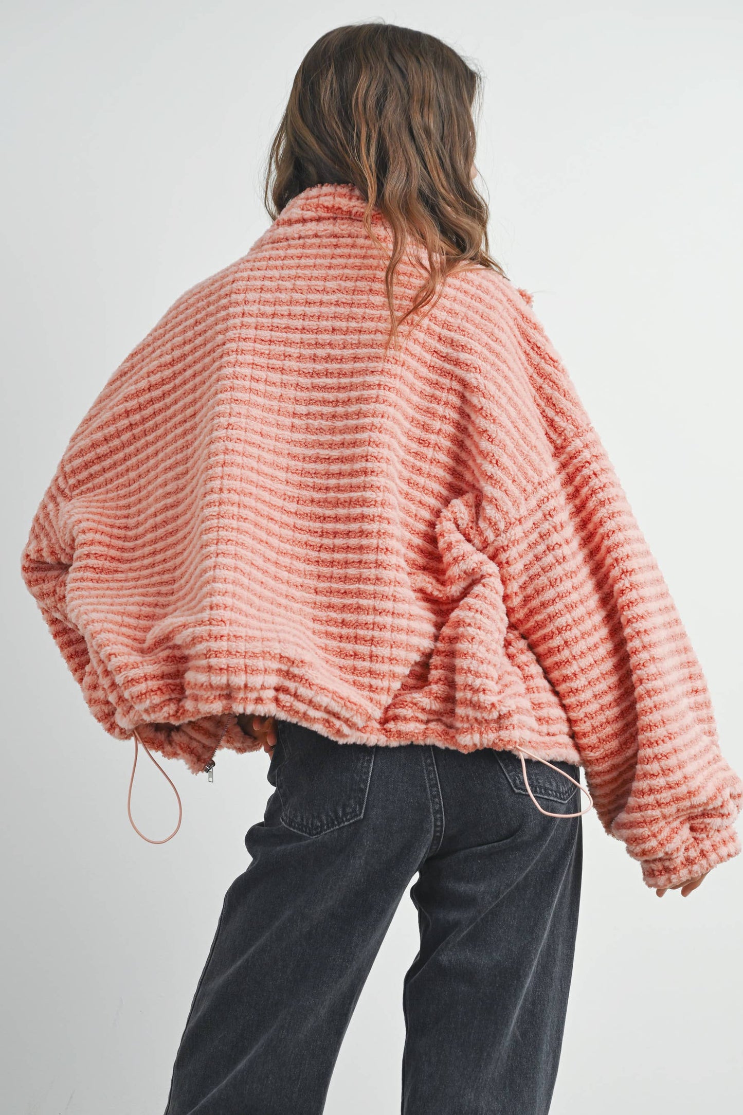 BUTTERMELON - Fall Collared Puffer Jacket - BMJ7497