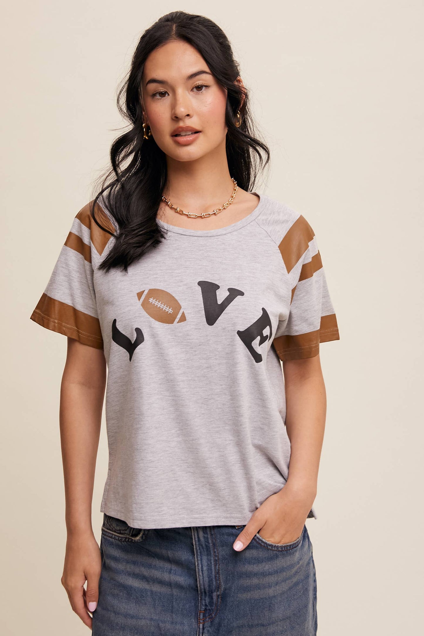 Listicle - Varsity Love Graphic Tee