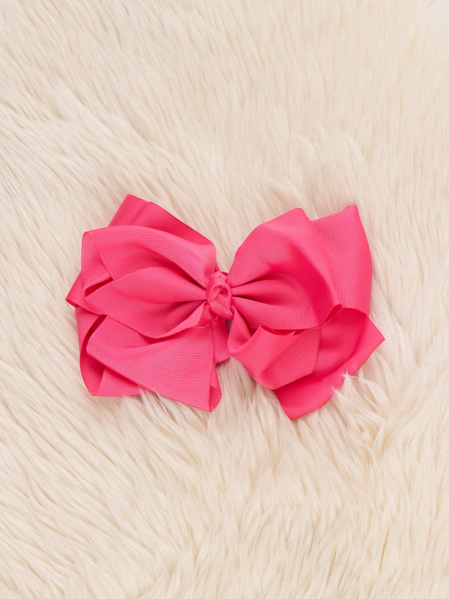 Marie Nicole Clothing - Double Layer Bows 6.5 Inch - 32 Colors Available
