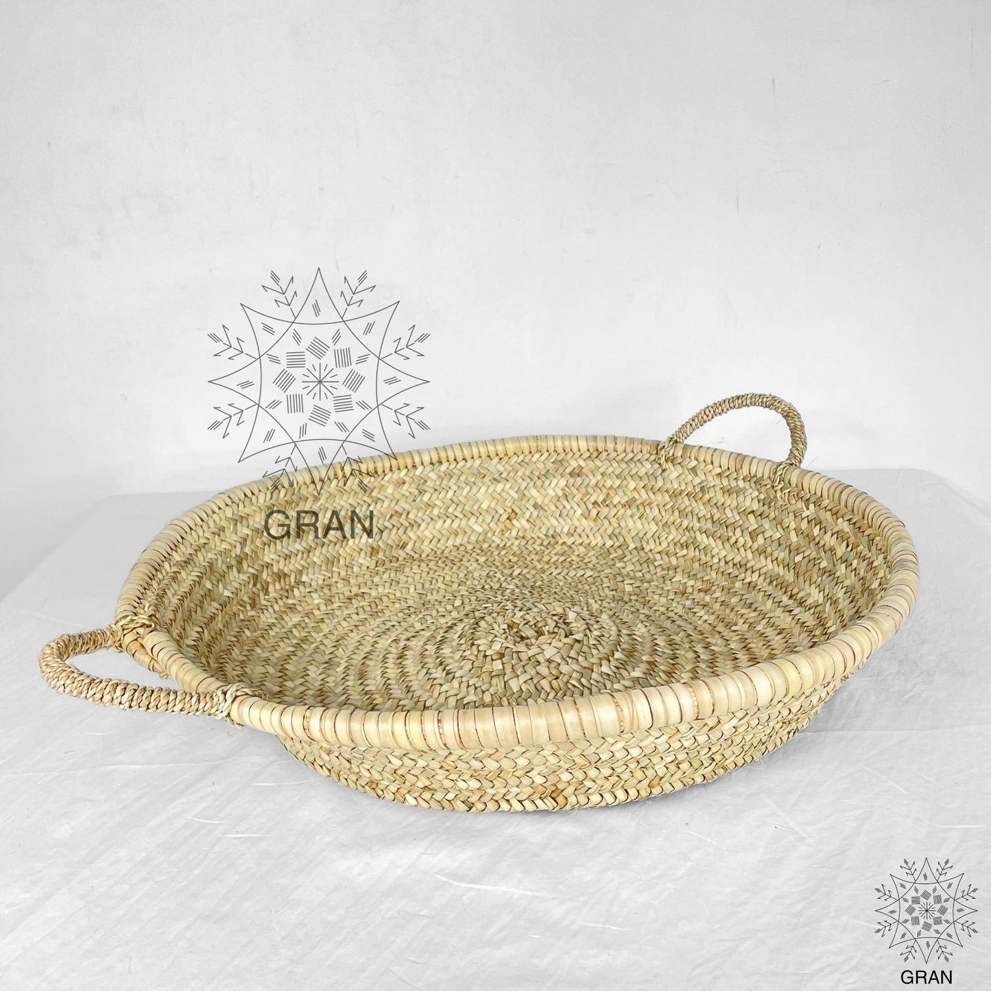 Gran Wholesale - Moroccan Straw Woven Plate, Handcrafted Wicker Plates