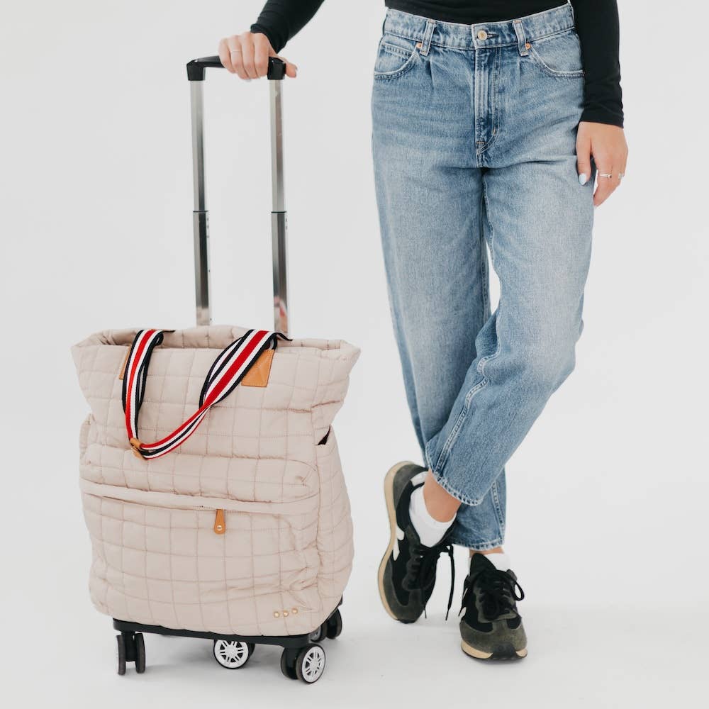 Pretty Simple - Tenley Quilted Tote Roller Bag
