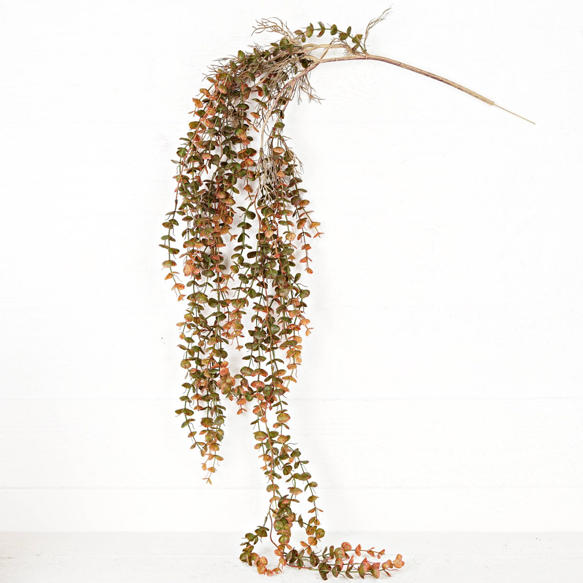Impressive Enterprises, Inc. - 530978- 4ft Dripping Garland-Baby Eucalyptus-Burgundy/Green-