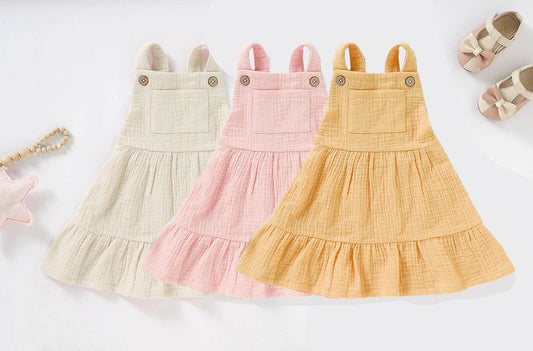 Newcastle Classics - Organic Cotton Muslin Baby Dress