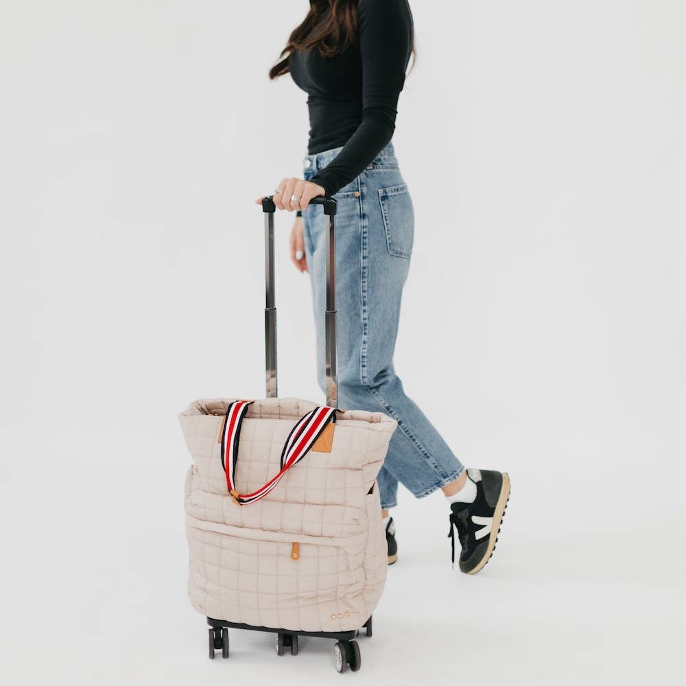 Pretty Simple - Tenley Quilted Tote Roller Bag