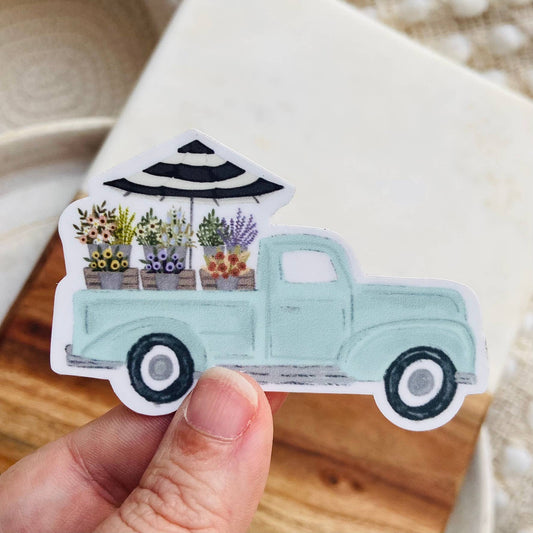 Makerie Day - Flower Truck Sticker