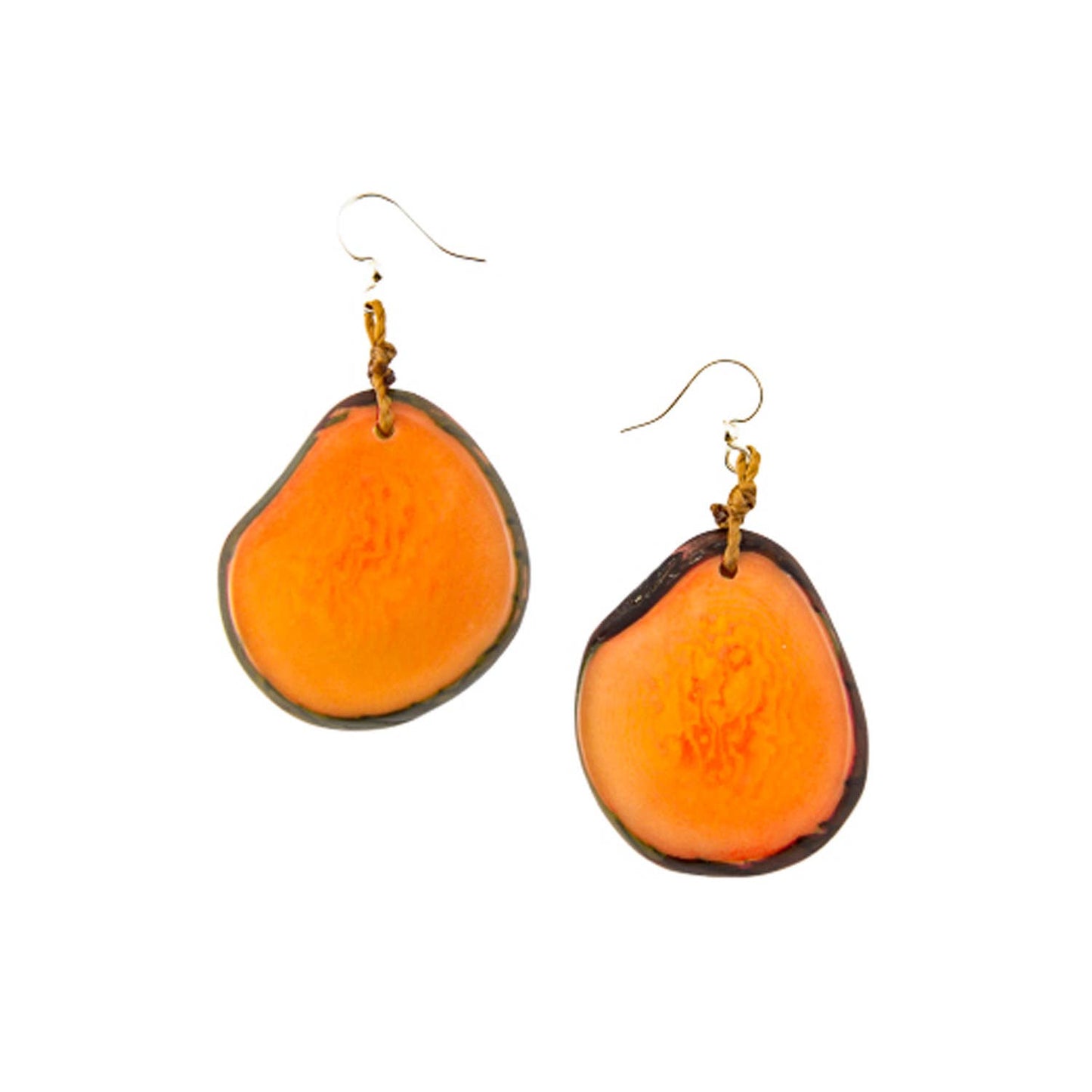 Organic Tagua Jewelry - Amigas Earrings