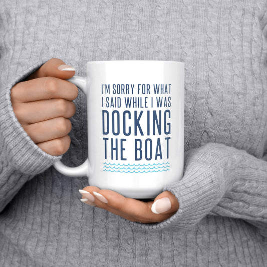 Melody Press Co. - Funny Boating Mug 15oz Lake Mug