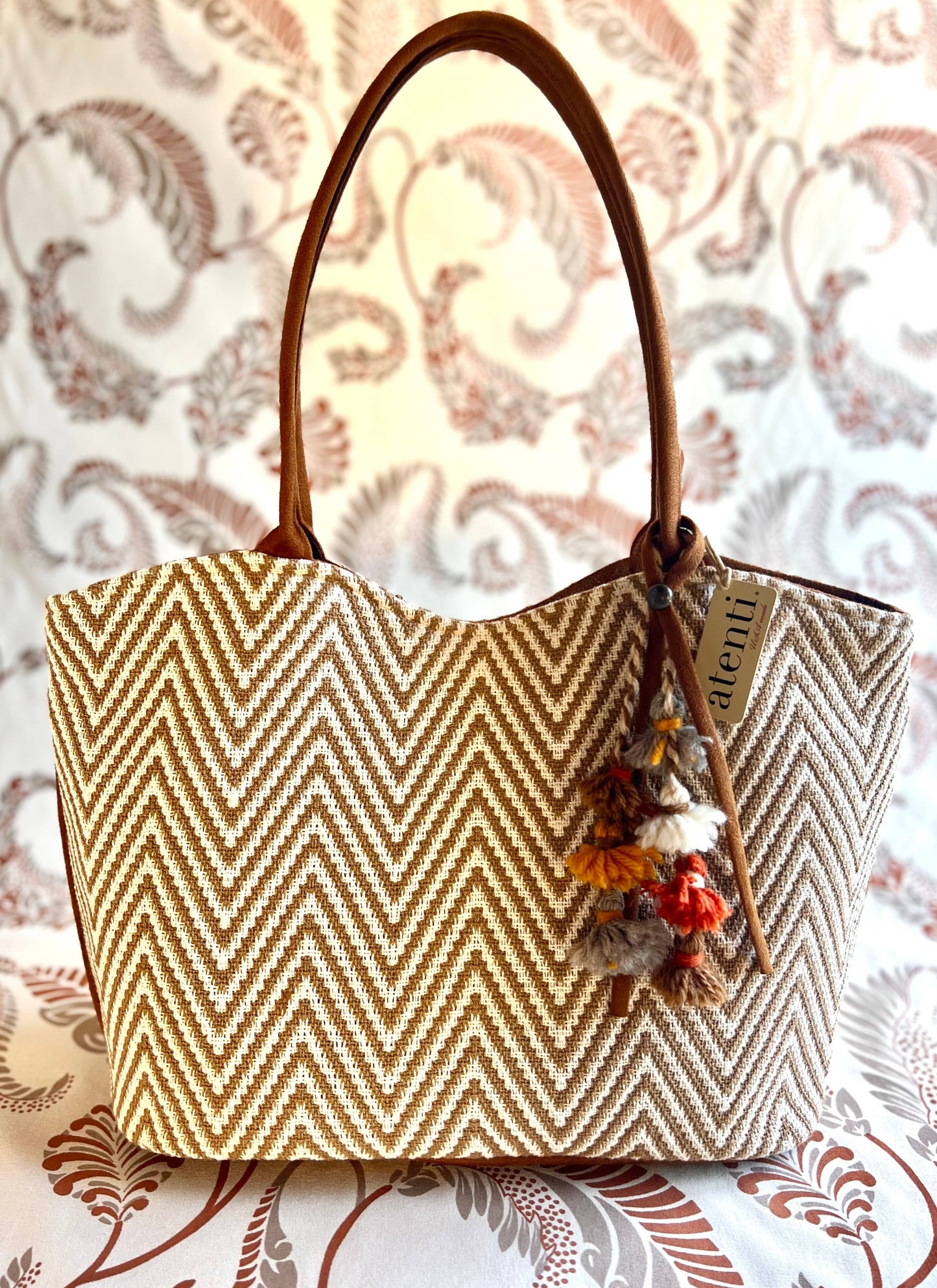 Atenti - Hanna Lolita: USA Made, Handbag with Matching Pouch