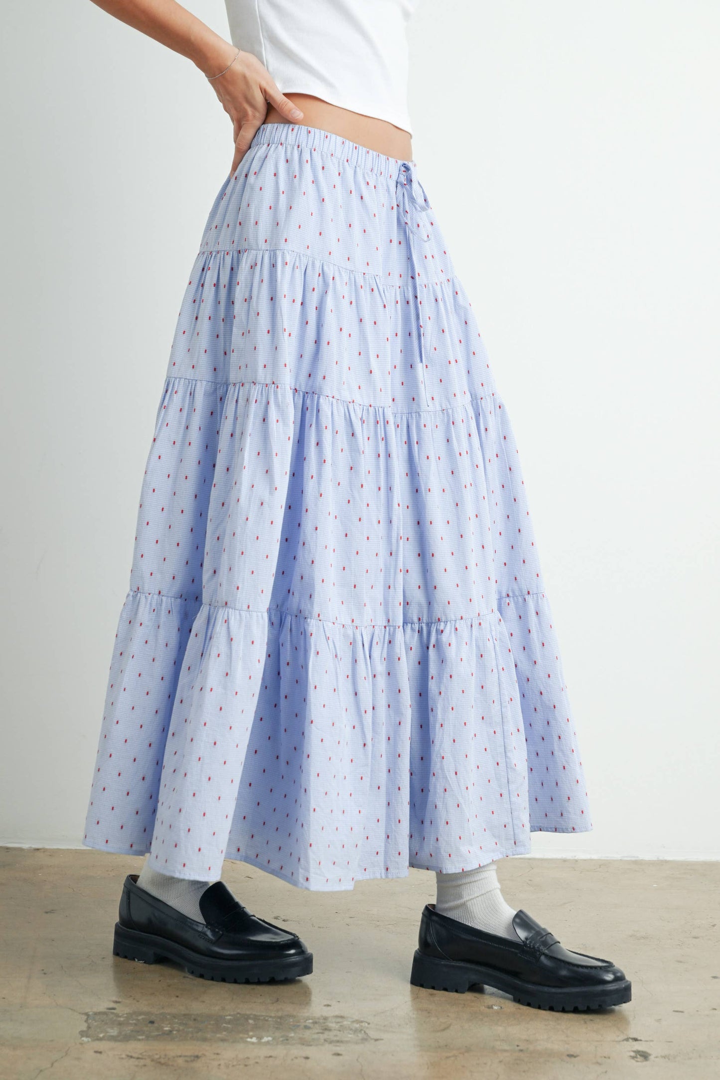 BUTTERMELON - Flowy Maxi Skirt - BMS7624