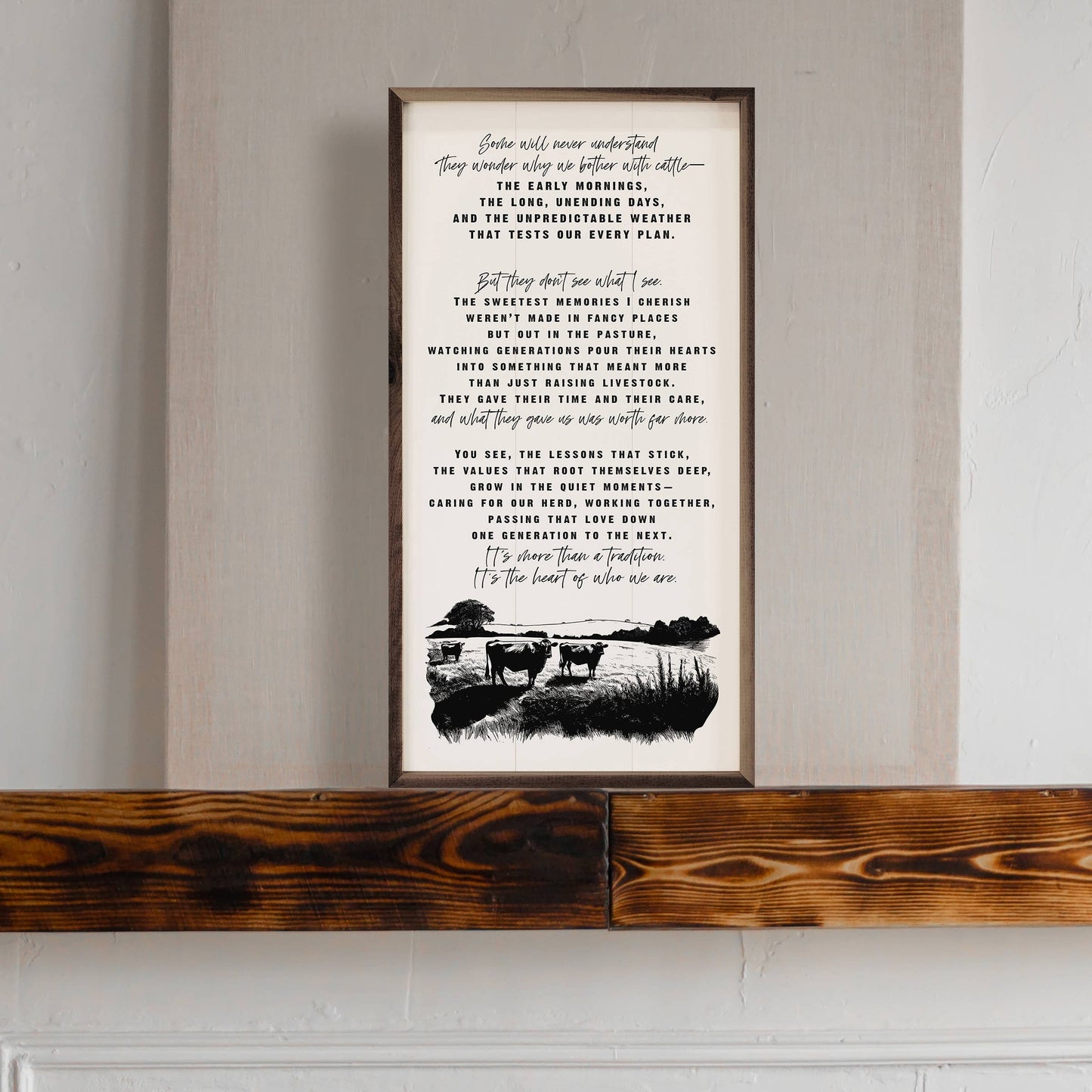 Kendrick Home - Cattle Story White