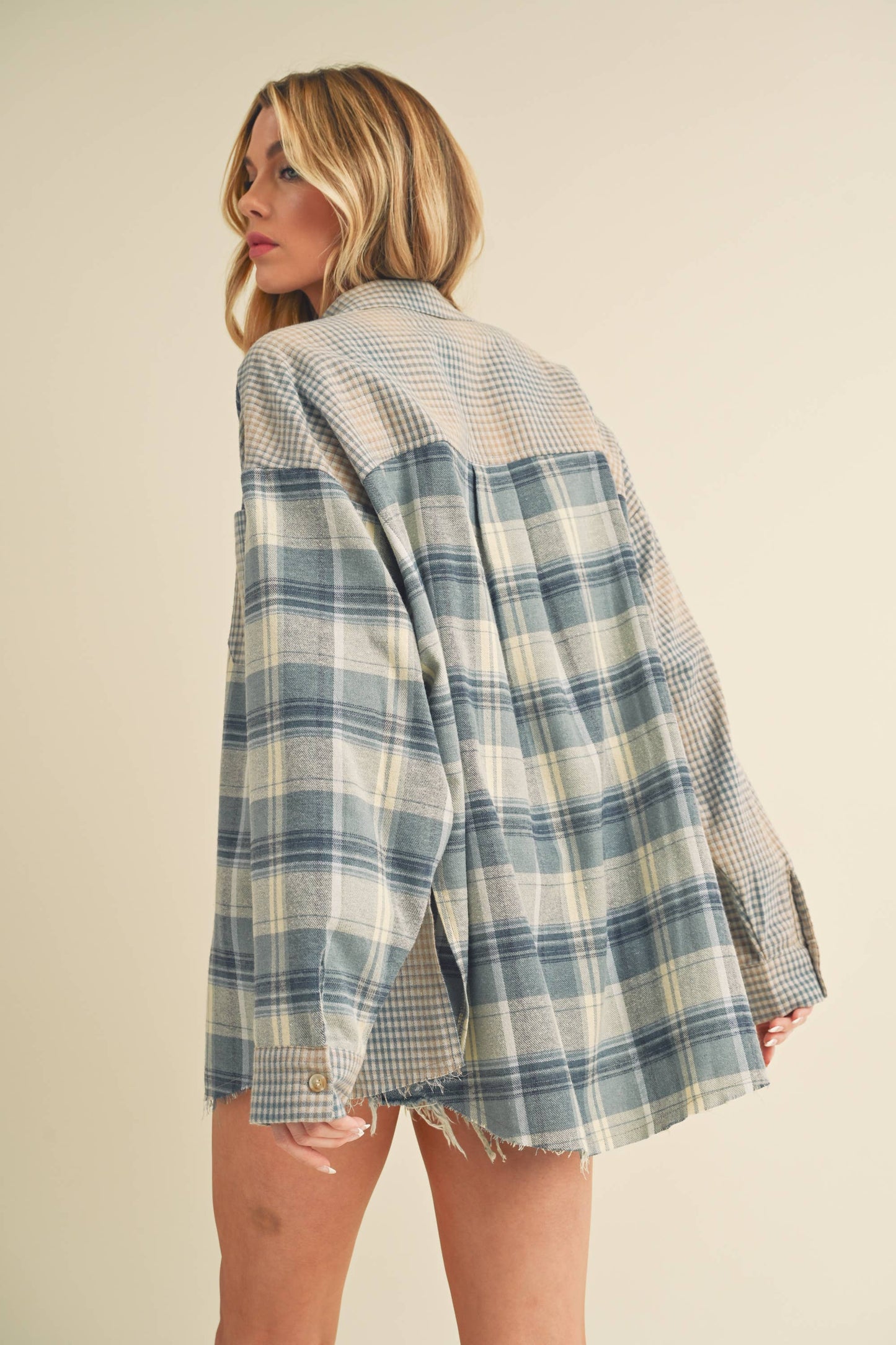 AEMI + CO - 8376EN Kambrie Plaid Flannel Shirt 1