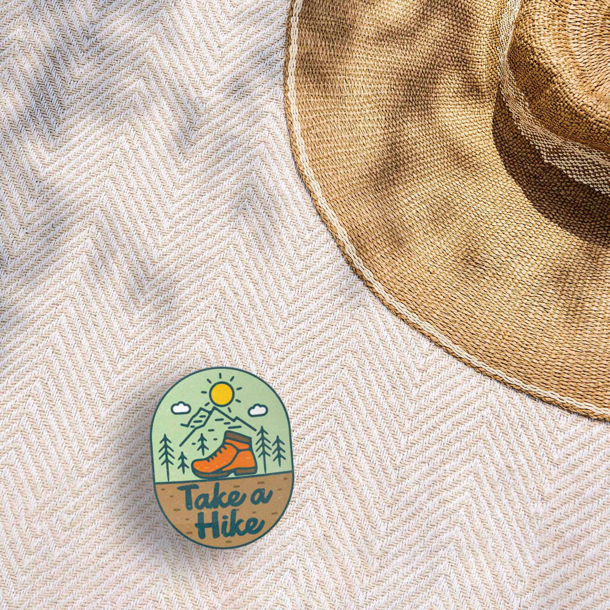 Sentinel Supply - Take a Hike Sticker - Cute Outdoors Decal