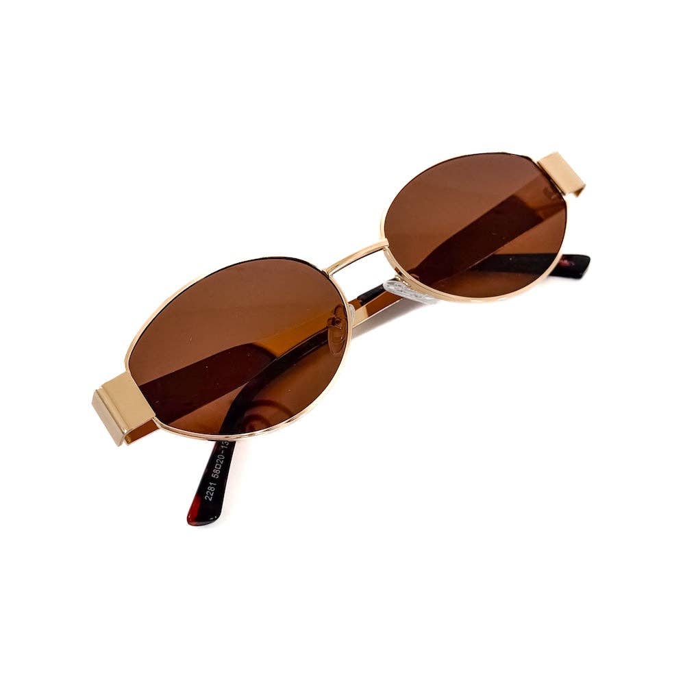 Pretty Simple - Opal Oval Sunglasses