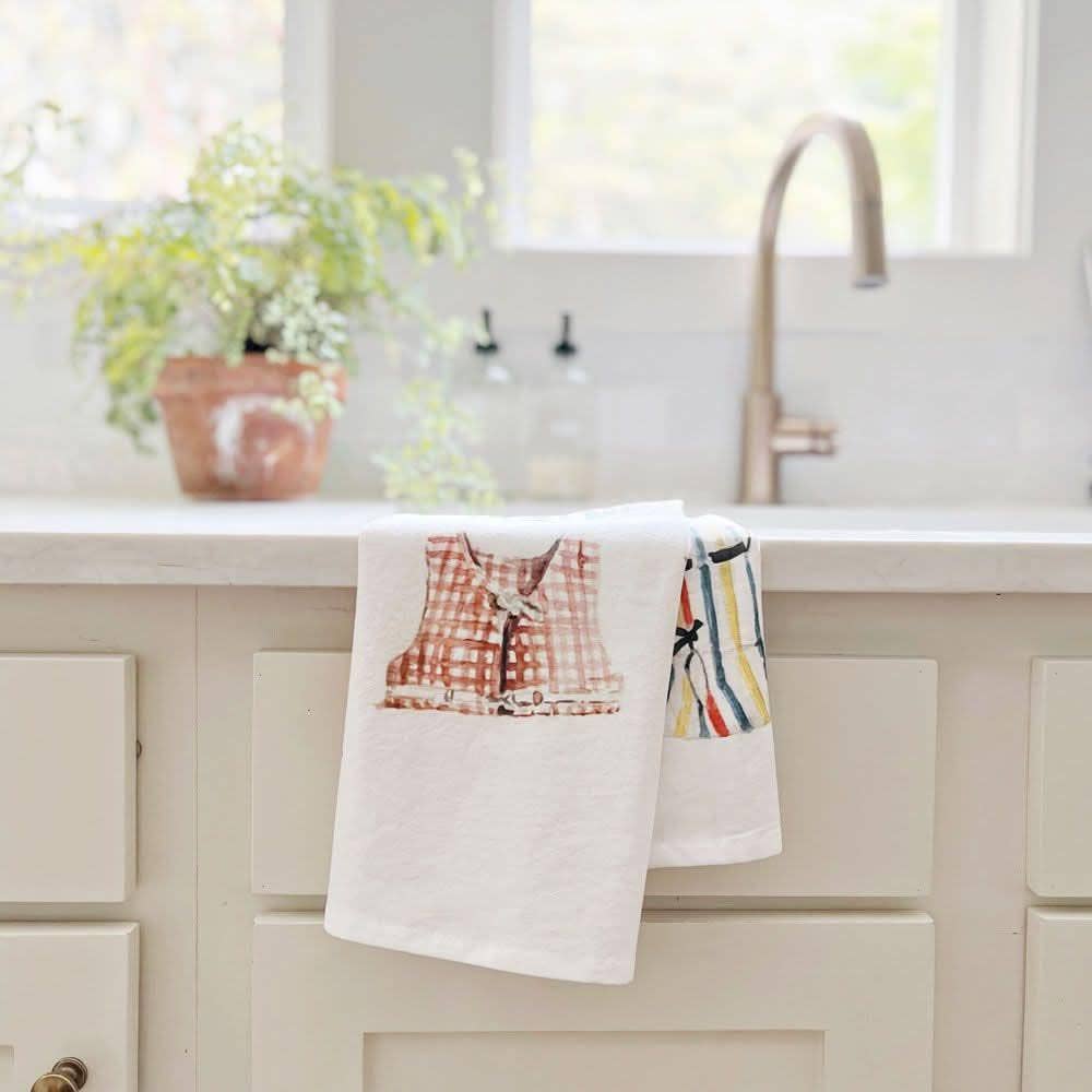 emily lex studio - Boat coats cotton flour sack tea towel