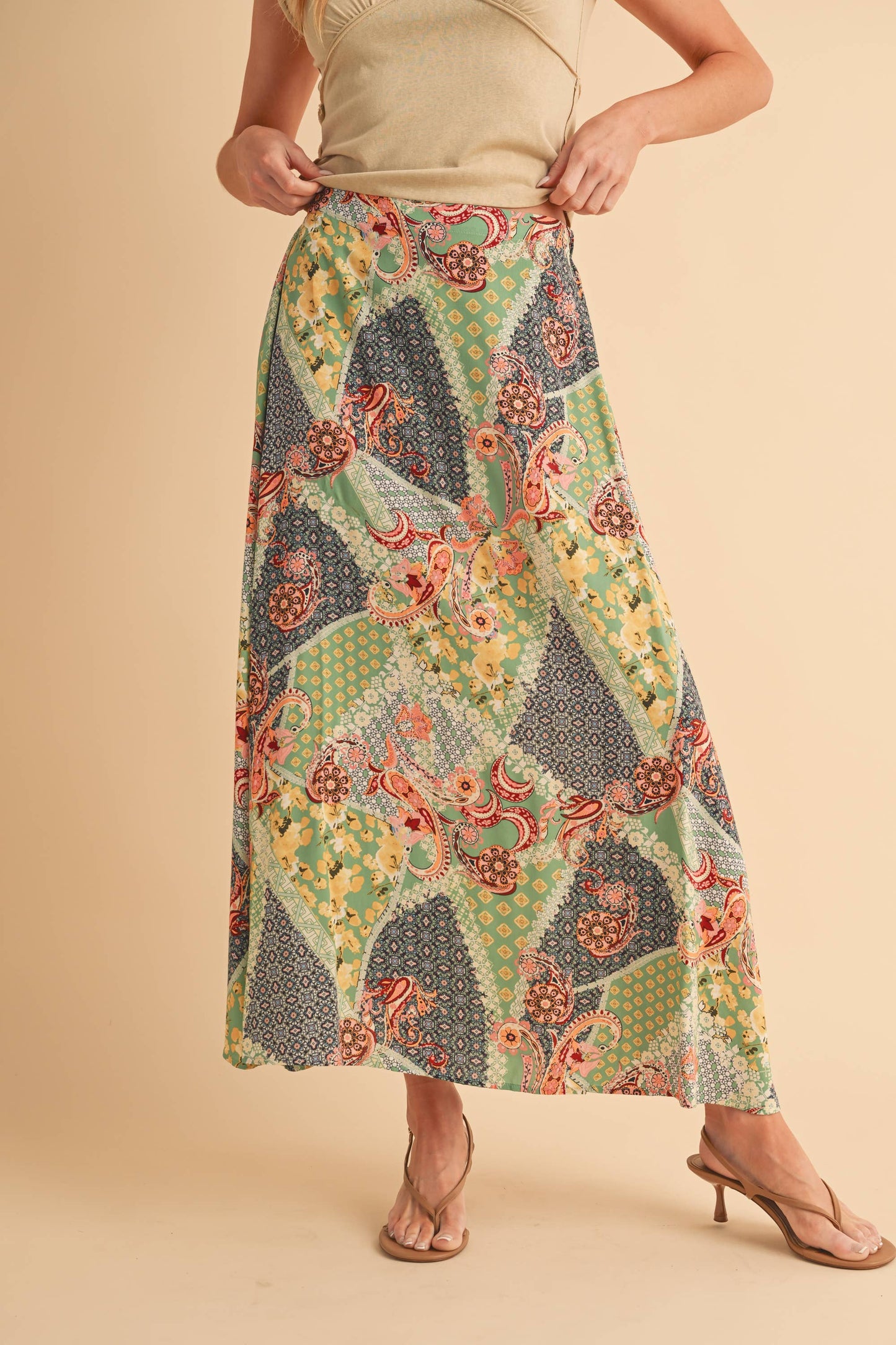 AEMI + CO - 773DN Bradyn Print Skirt 6