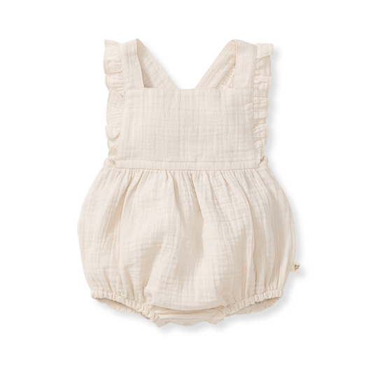 Burt's Bees Baby - Crinkle Muslin Bubble Romper