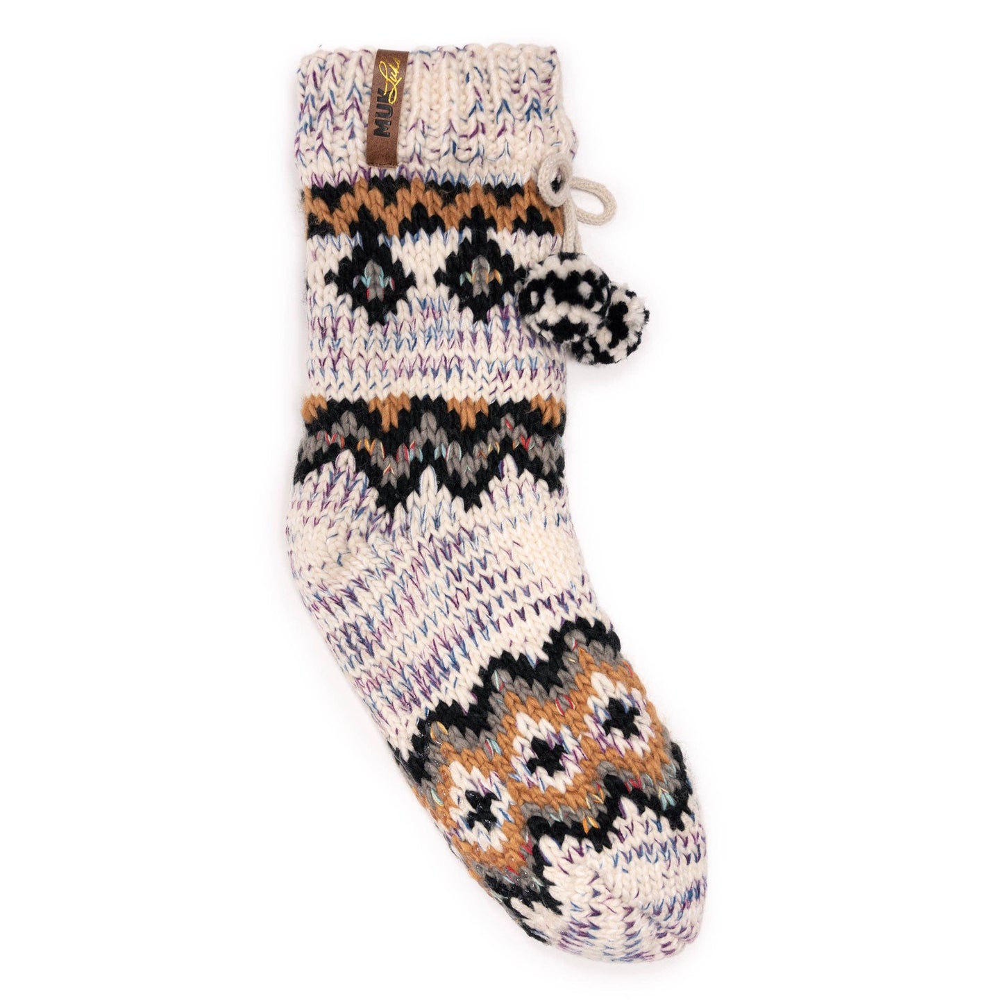 Muk Luks - Muk Luks Women's Luxe Novelty Tall Cottage Socks