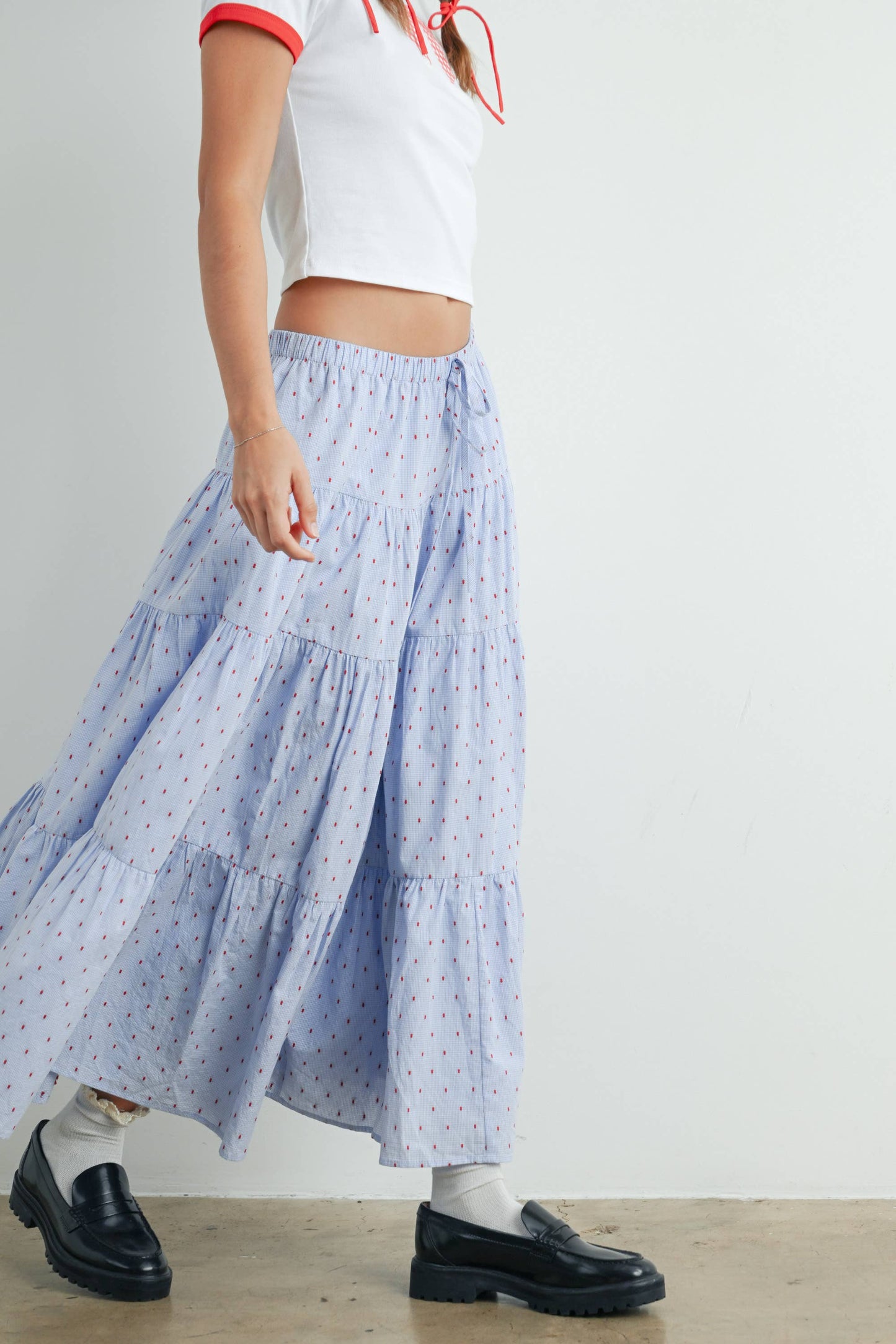 BUTTERMELON - Flowy Maxi Skirt - BMS7624