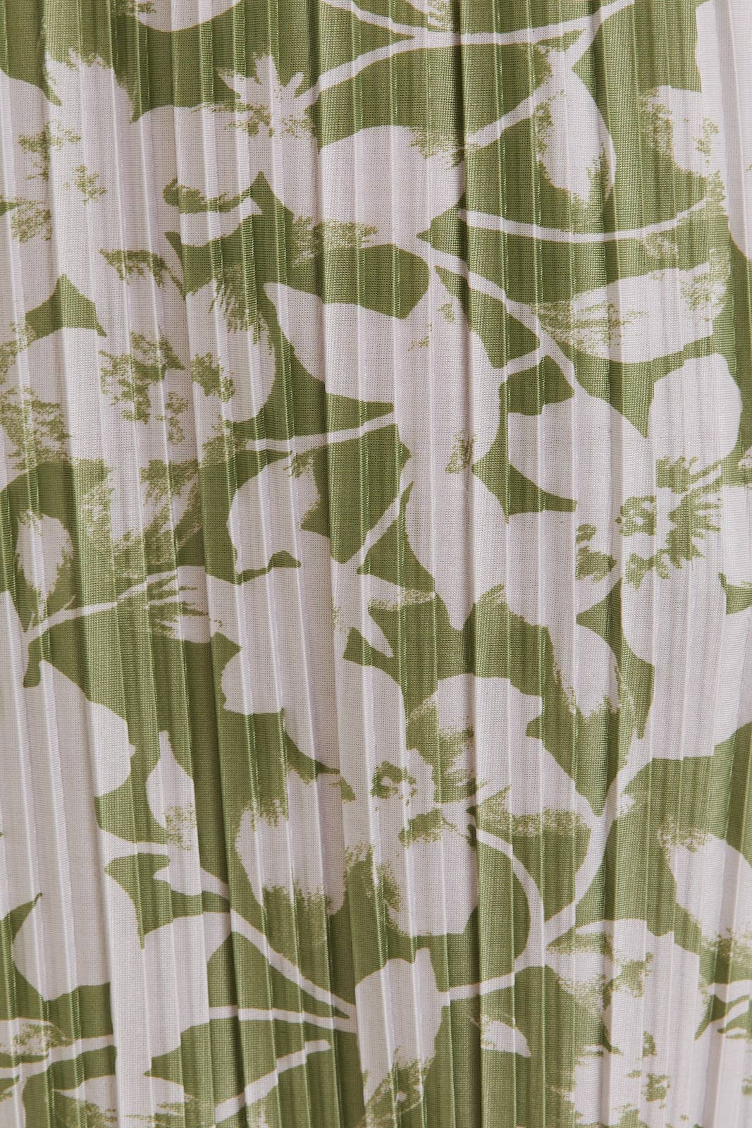 GILLI - PALAZZO PLEATED FLORAL PRINT PANTS