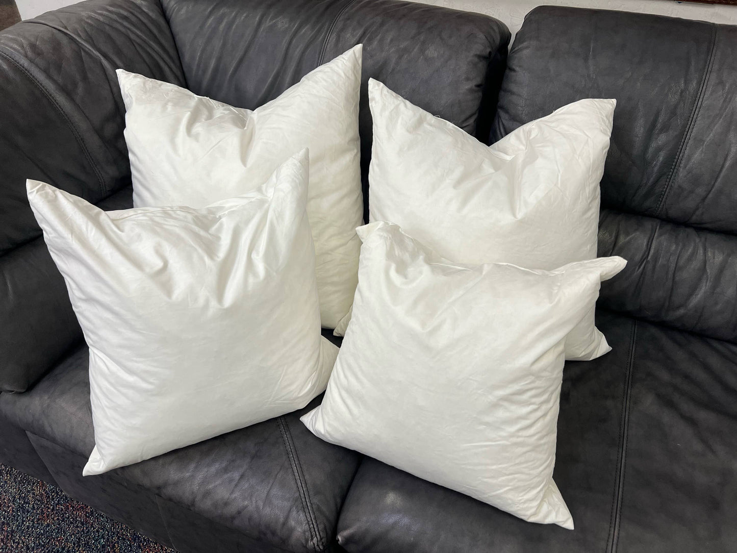 Peking Handicraft - Down Feather Decorative Pillow Insert - Square